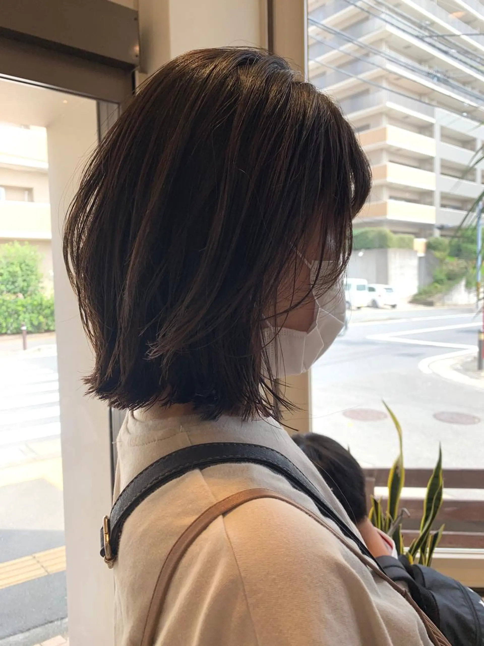 ミディアム カラー 似合わせカラー/艶 髪質改善/ヨシザキのヘアスタイル