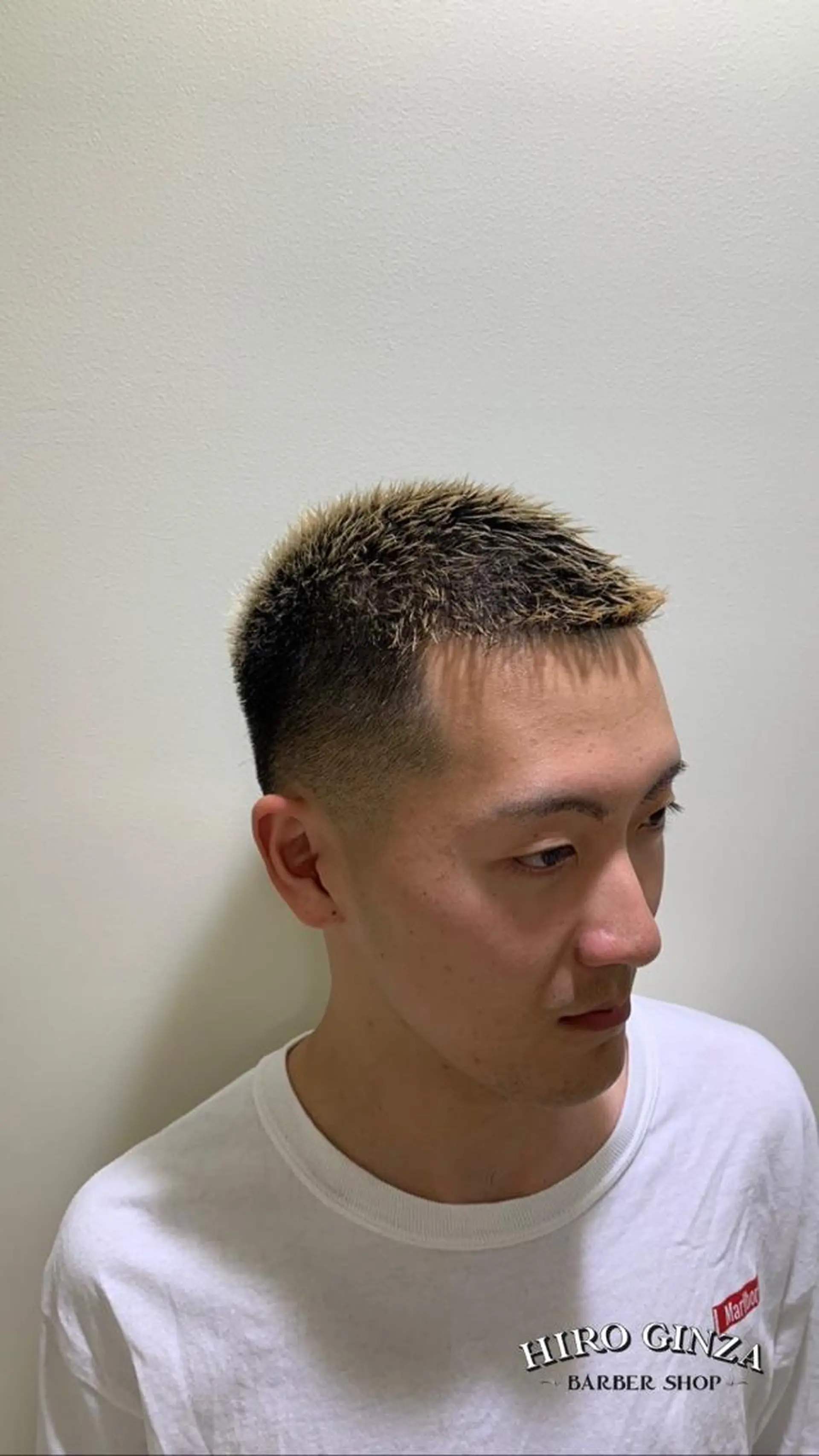 ショート メンズ 猪井 明のヘアスタイル