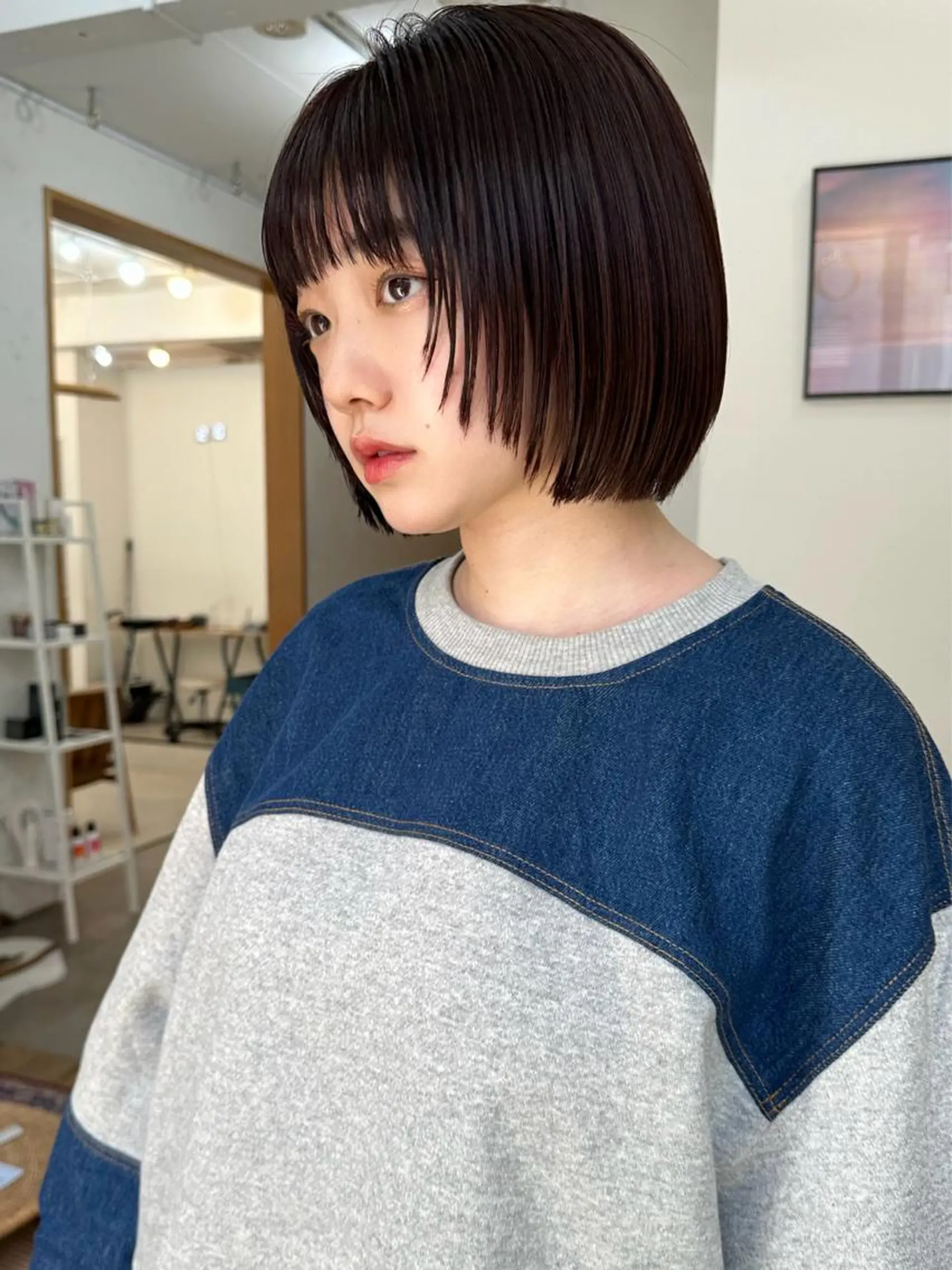 ショート カラー 🪭risa 暖色/レイヤー🪭のヘアスタイル