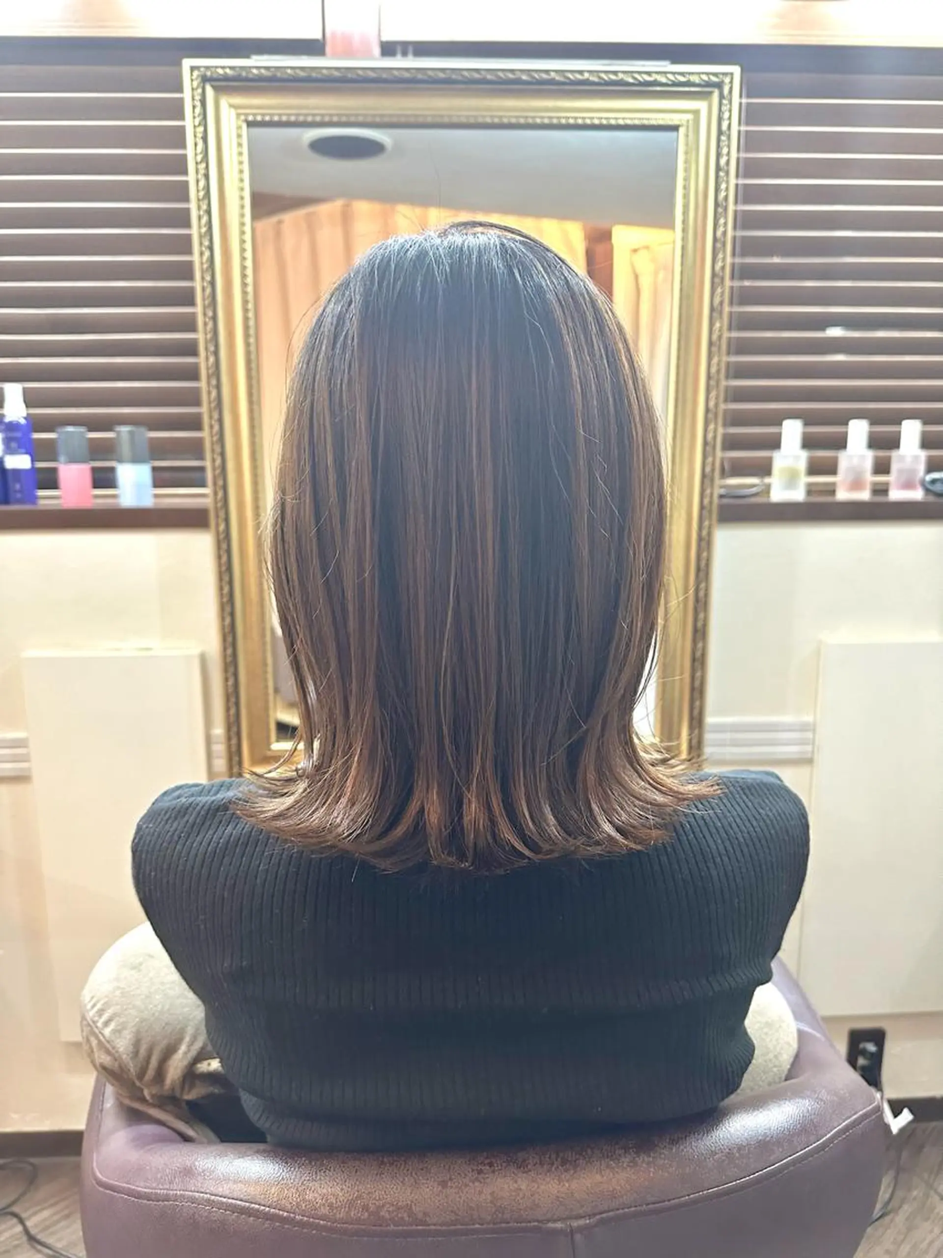 ミディアム カラー 🌱ケミカル美容師 未来を綺麗に🌱優吾のヘアスタイル