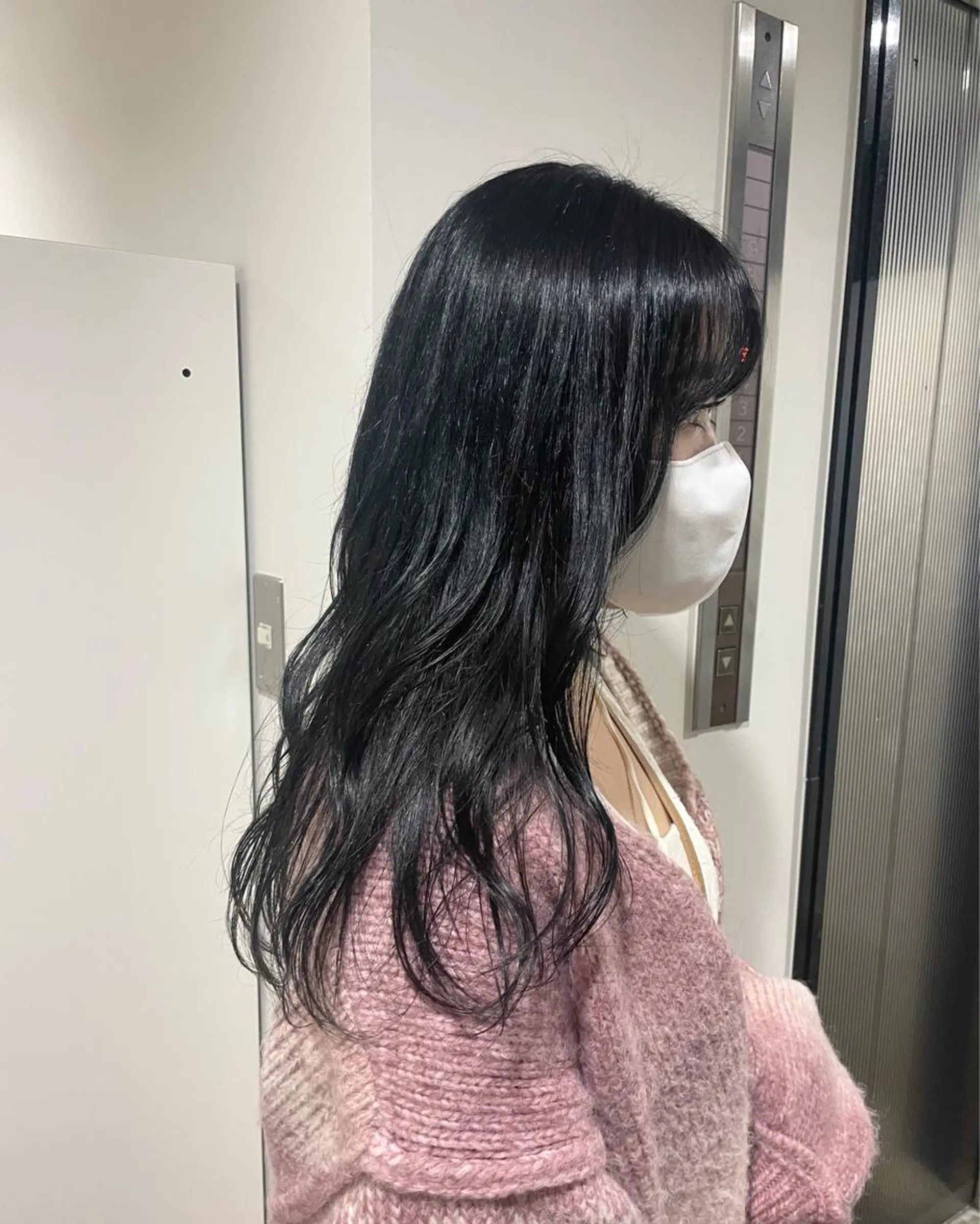 ロング カラー 透明感カラー/顔周り レイヤー/髪質改善のヘアスタイル