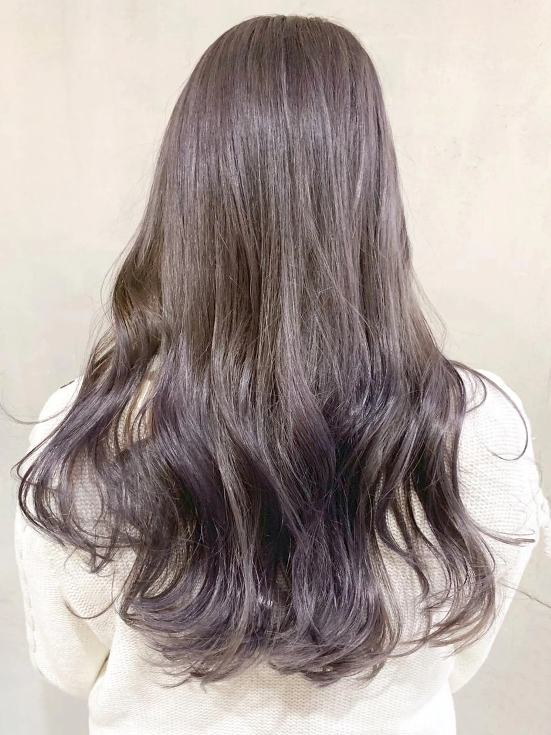 ロング カラー パーマ ヘアアレンジ ITbyALBUM 中野店のヘアスタイル