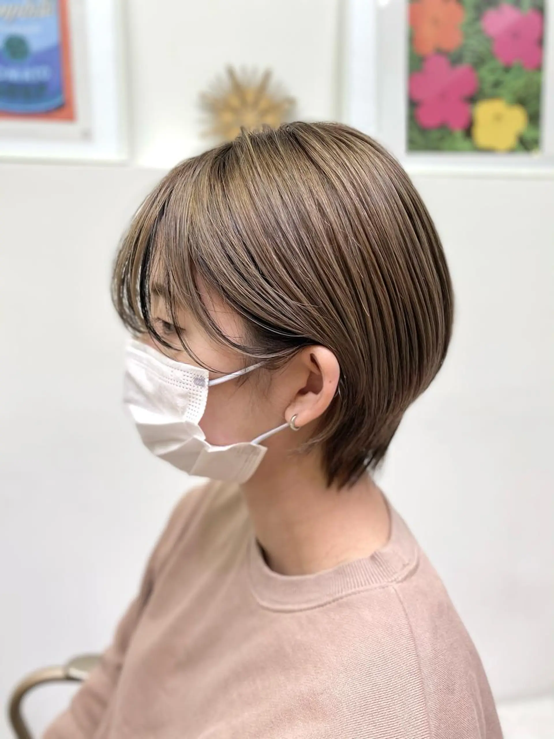 ショート カラー カット ヘアカラー トリートメント 平田 健一のヘアスタイル