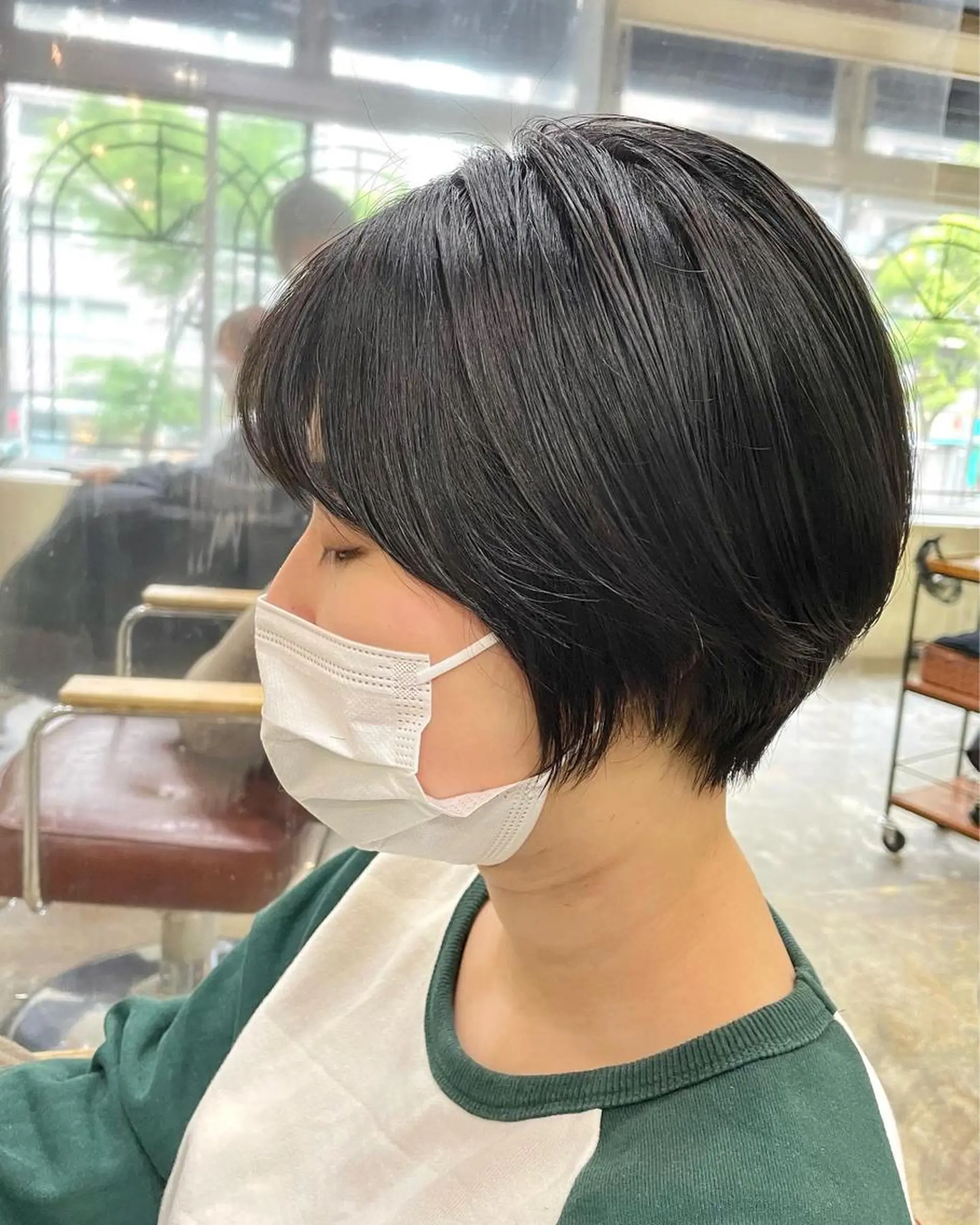 ショート くびれヘア ショートヘア 鈴木 雅人のヘアスタイル
