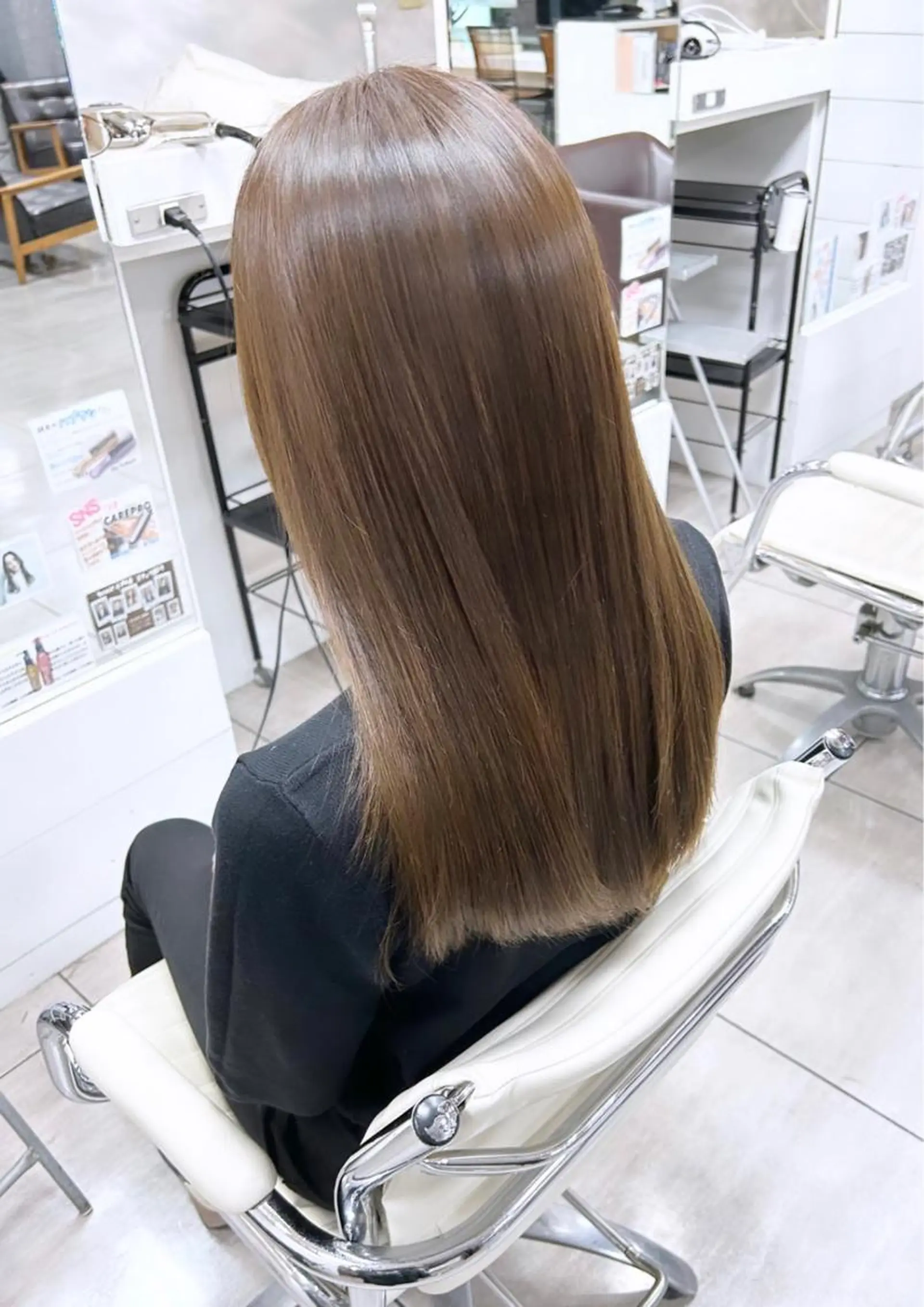 ロング カット 🫧艶髪カラー🫧 森本くるみのヘアスタイル