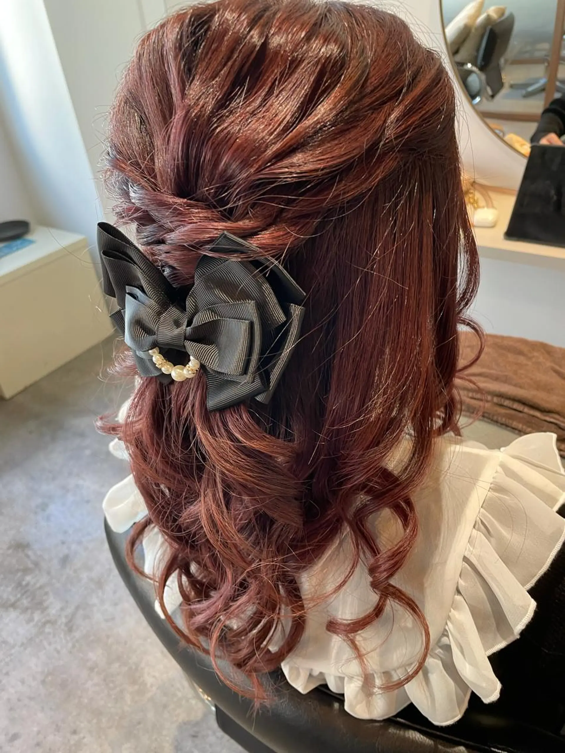 ヘアアレンジ REONA🪽✨薬院 レイヤーカット🫧のヘアスタイル