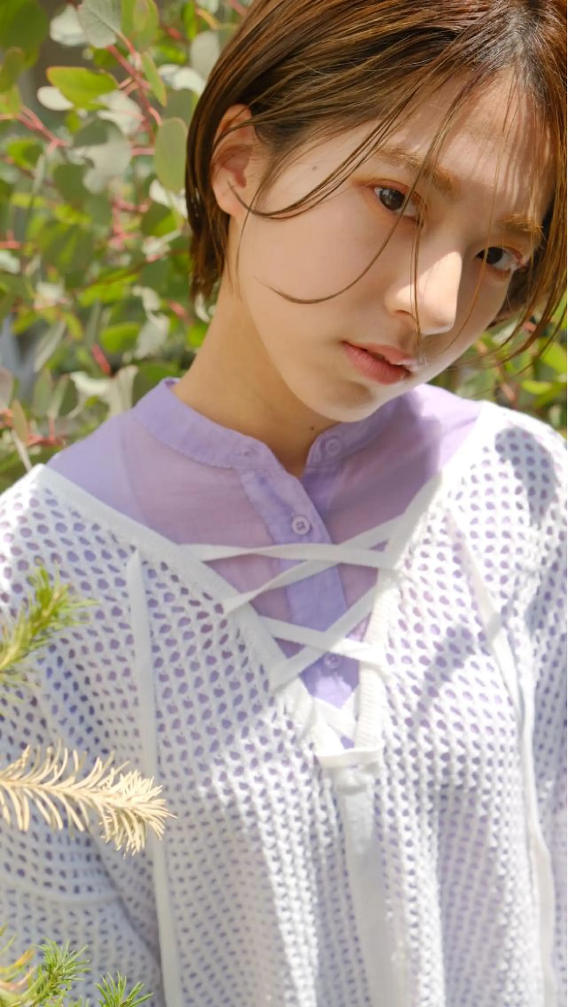 ショート カラー 大山 茶子のヘアスタイル