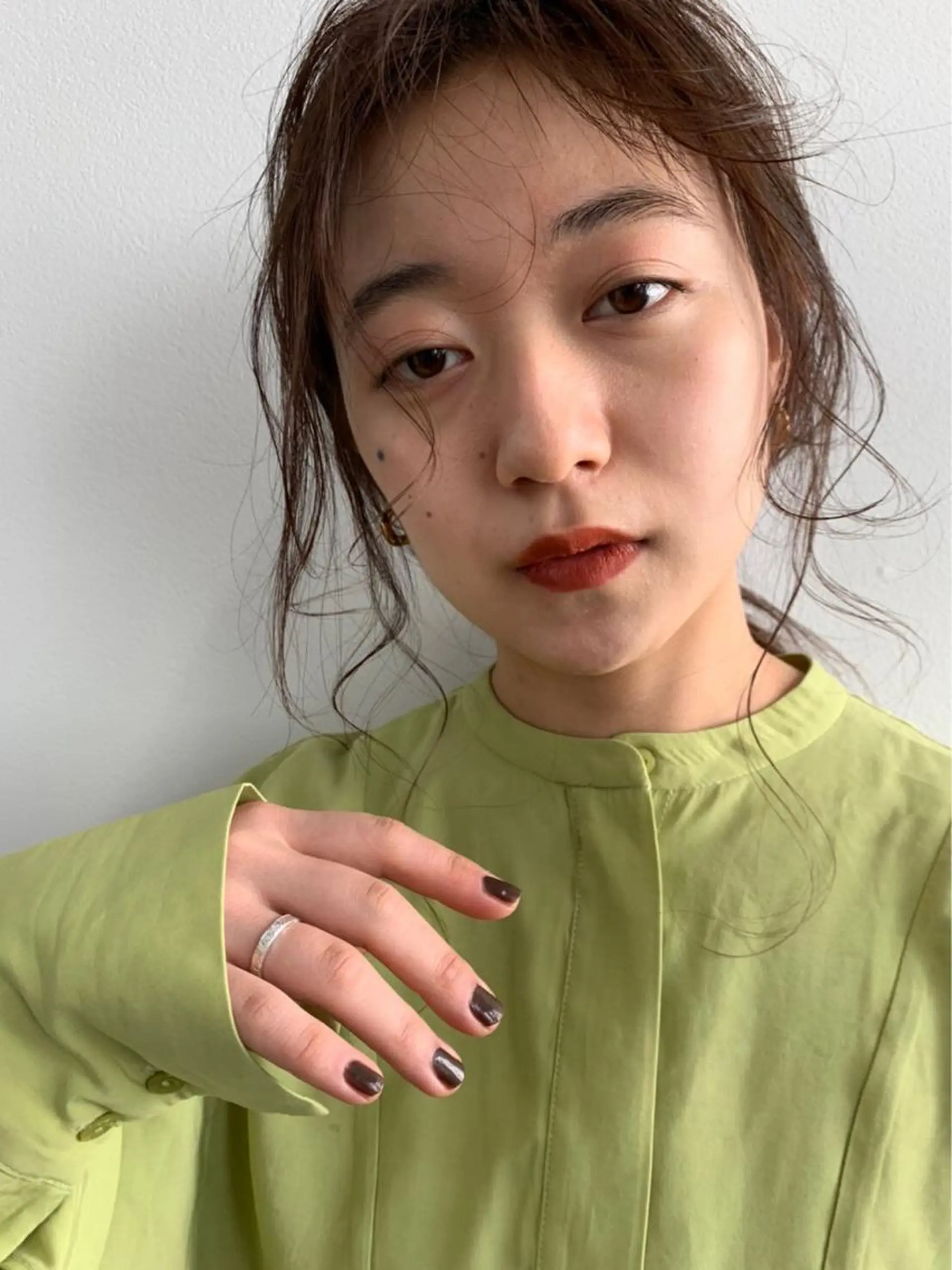 ミディアム カラー ヘアアレンジ 🎀透明感カラーෆ 🪄Maikoのヘアスタイル