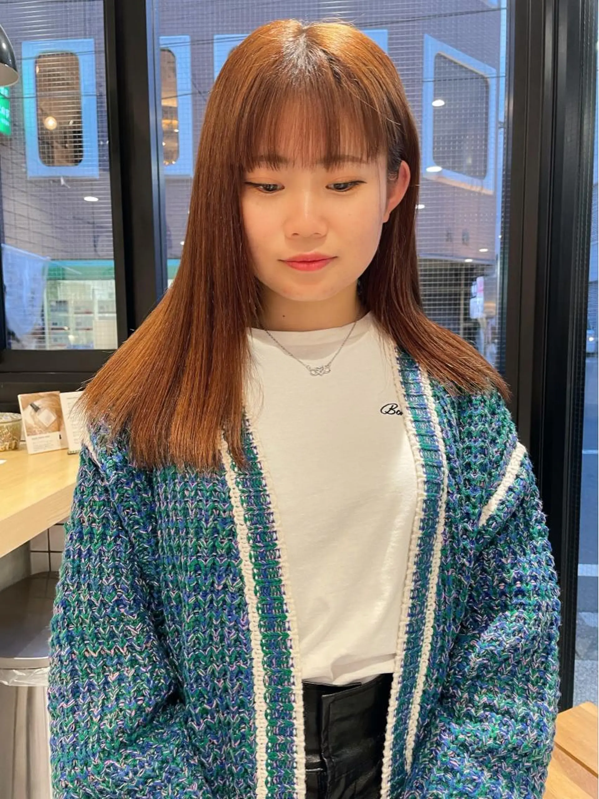 セミロング カラー ヘアカラー トリートメント haru/レイヤー/ ウルフのヘアスタイル