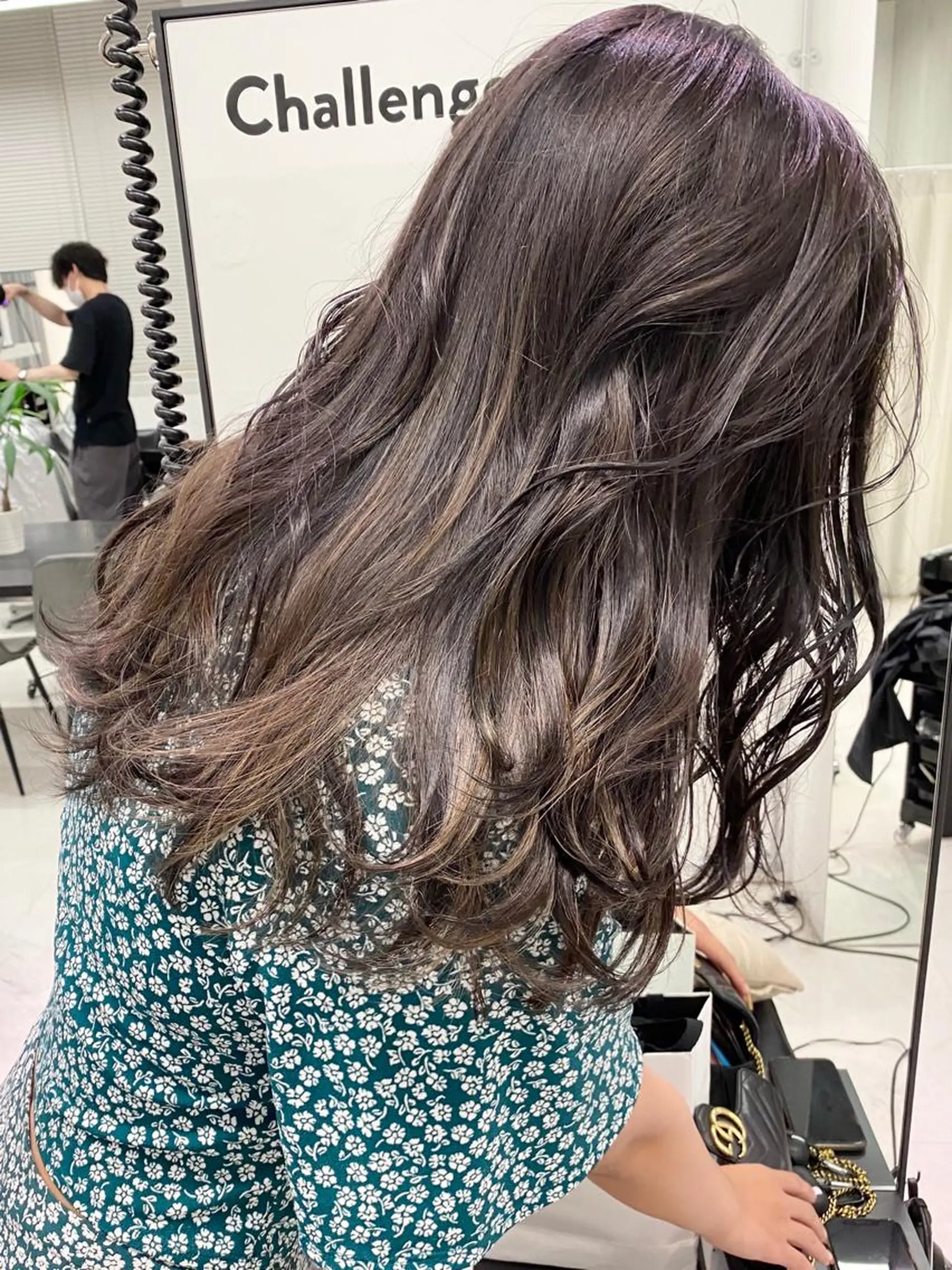 セミロング カラー 似合わせ専門美容師 なかじまのヘアスタイル