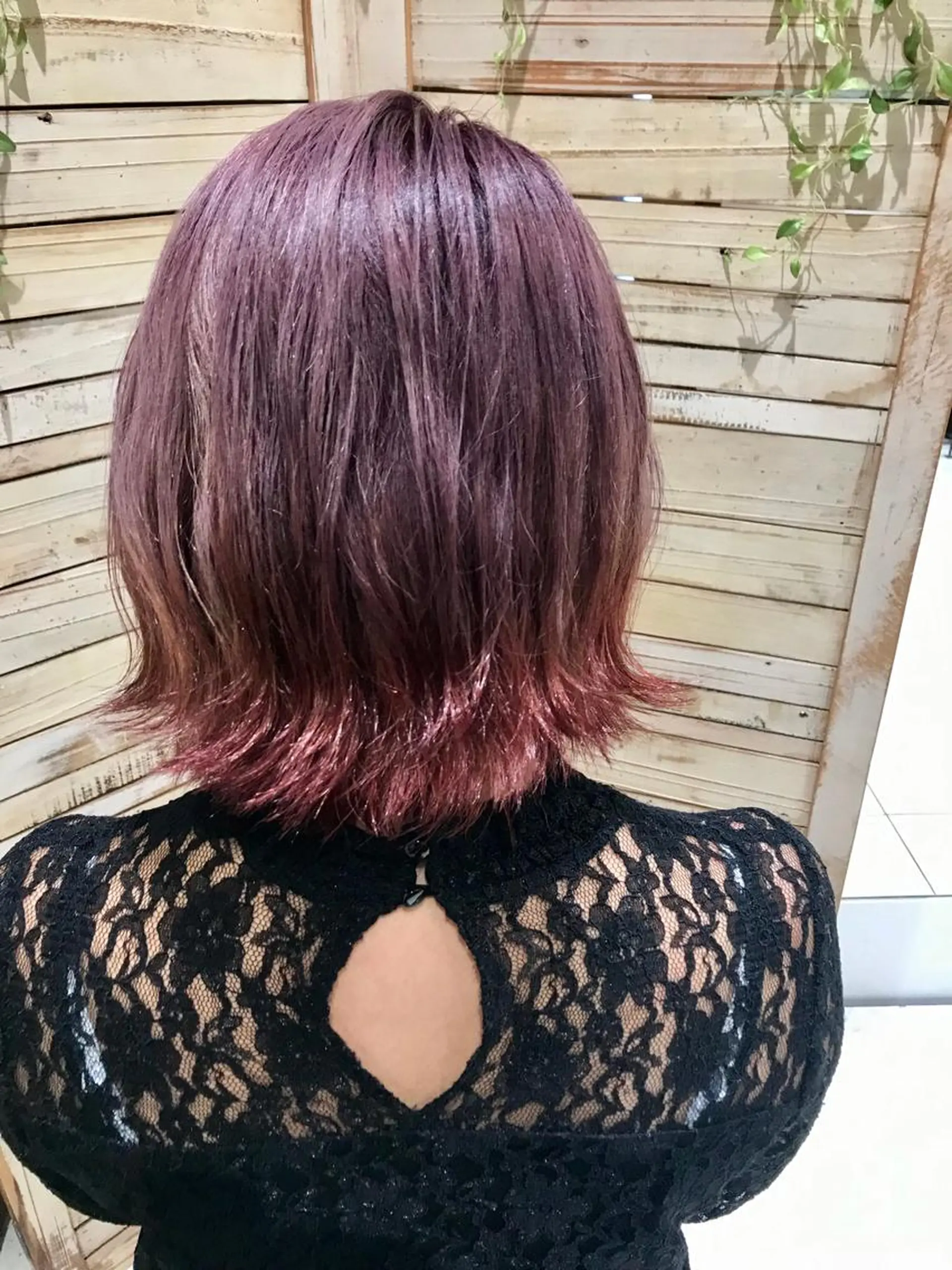 ミディアム カラー ヘアカラー トリートメント 島袋 ナオユキのヘアスタイル