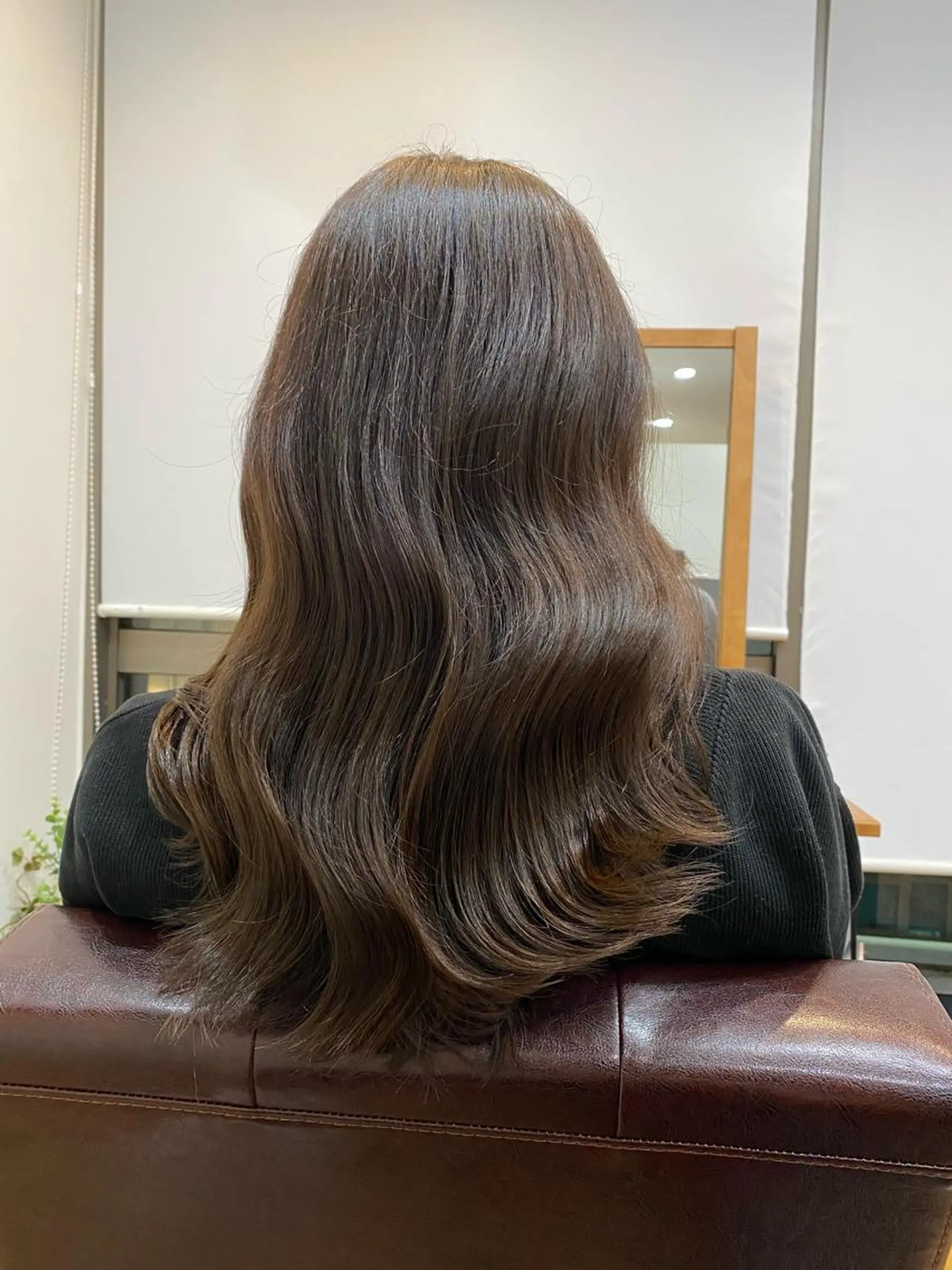 セミロング カラー 髪質改善&縮毛矯正 カット/soyaのヘアスタイル