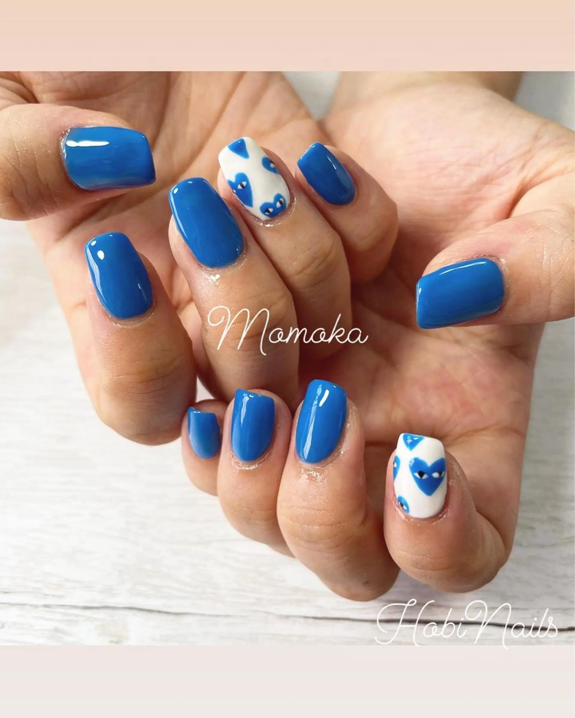 ネイル アートネイル ワンカラーネイル Momo nailsalonのネイルデザイン