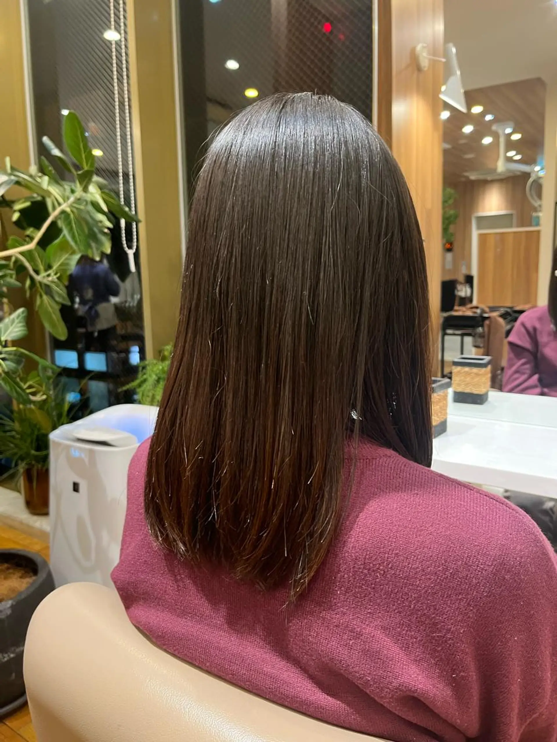 セミロング パーマ 門崎未依/レイヤー/ メンズカット🪿🌼のヘアスタイル