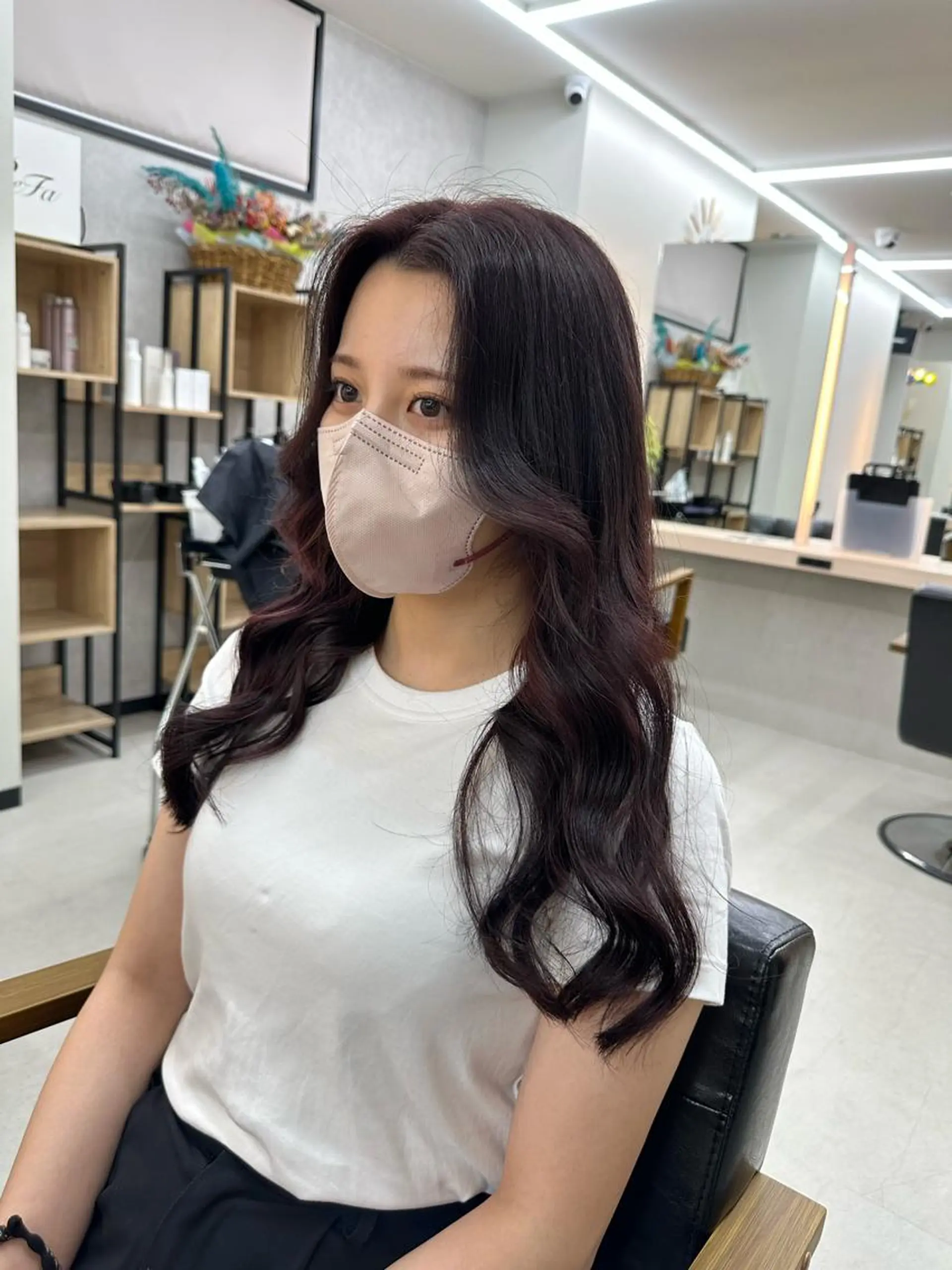 ロング カラー ヘアカラー トリートメント 𝐑𝐲𝐮𝐤𝐢 【店長】ALEAPのヘアスタイル