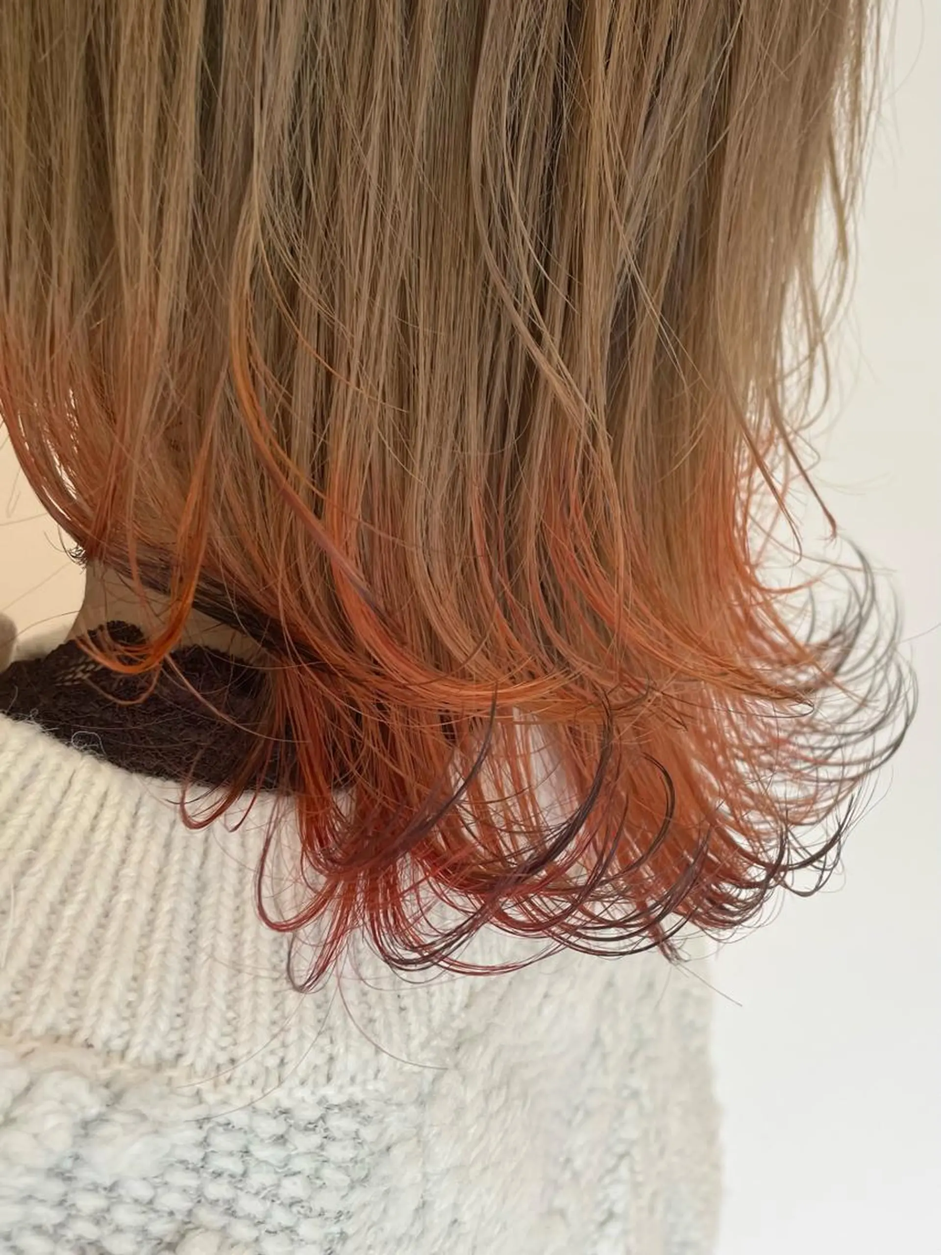 ミディアム ヘアカラー 倉林隆一/艶髪🌸 透明感/髪質改善のヘアスタイル