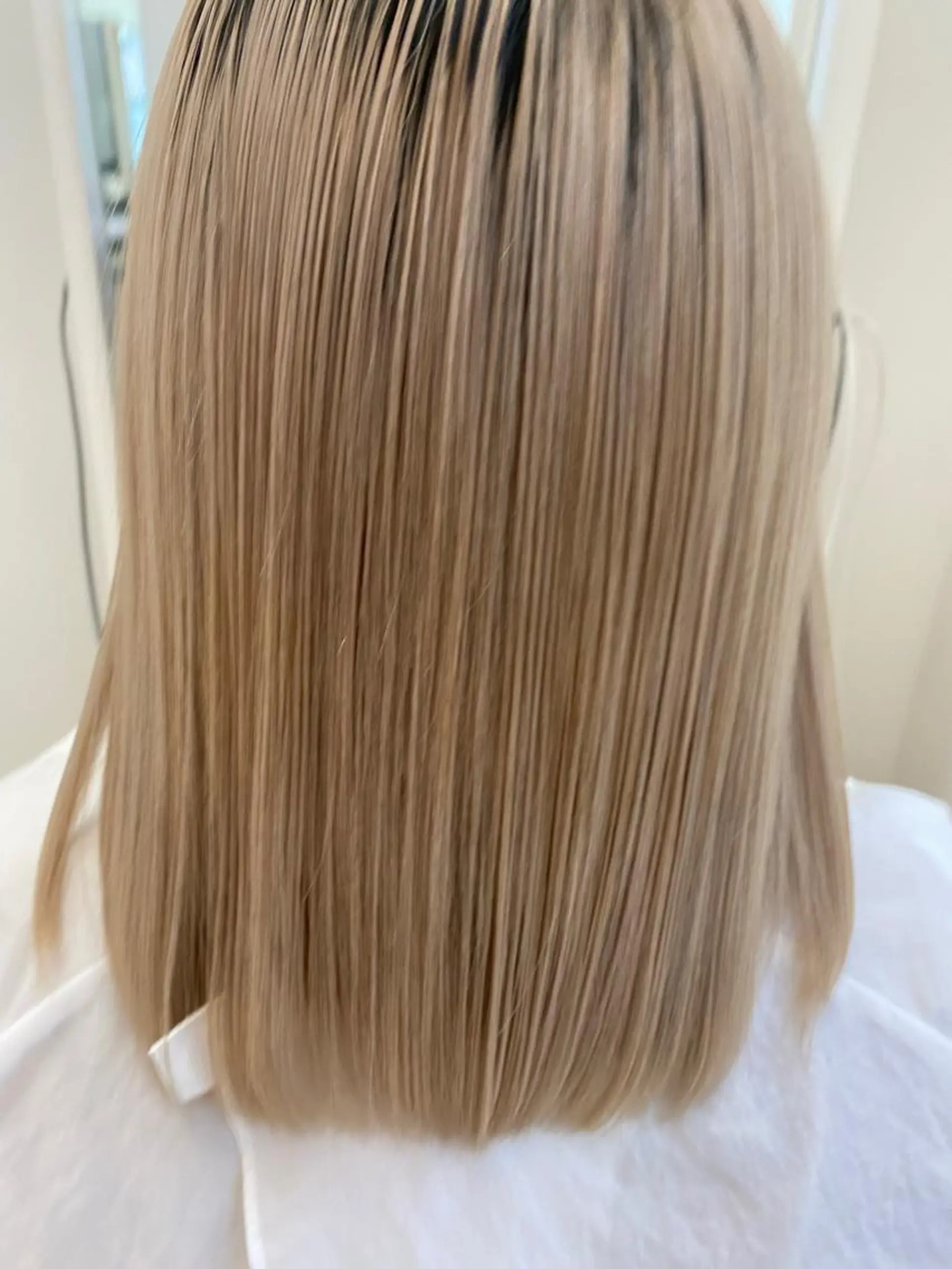 ミディアム トリートメント 見川 ヒカルのヘアスタイル