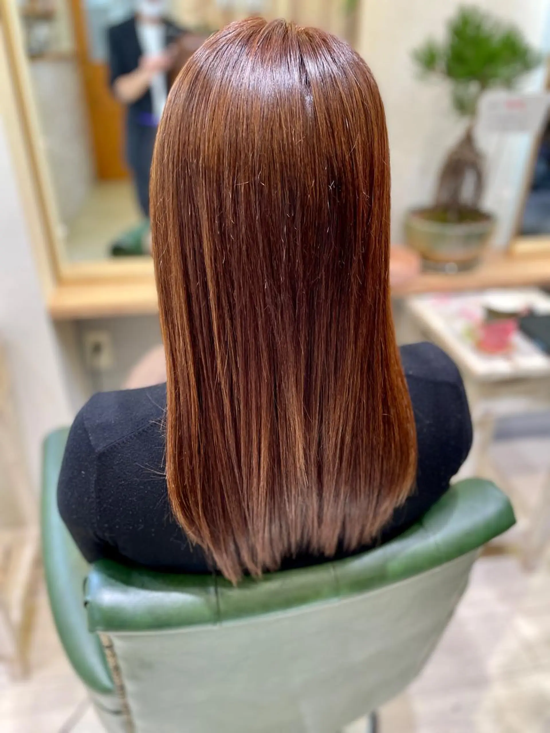 ロング パーマ 髪質改善 ストレートパーマ カット 縮毛矯正 トリートメント Laffin. HIROのヘアスタイル