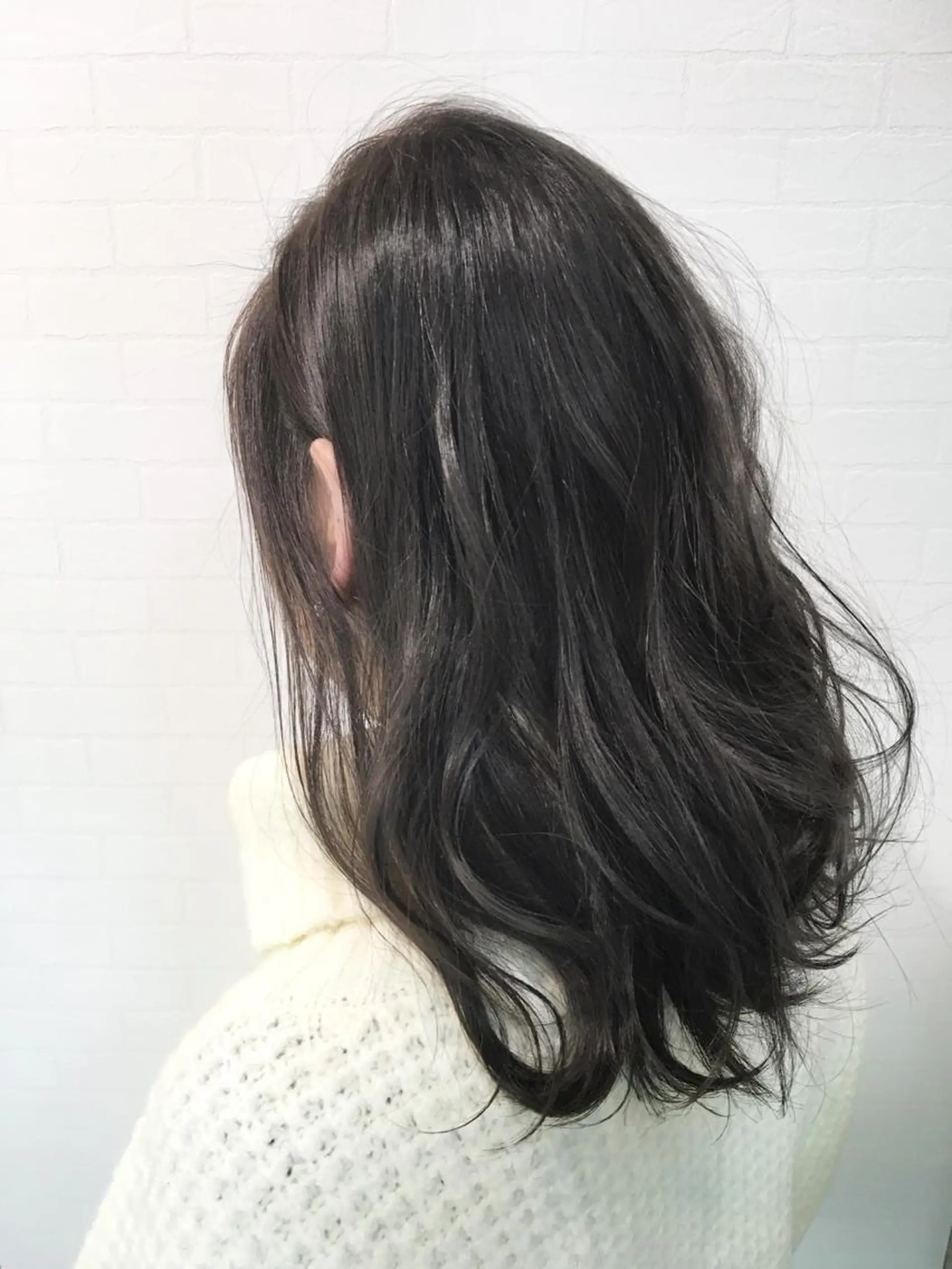 セミロング レイヤー/髪質改善 /山永圭介のヘアスタイル