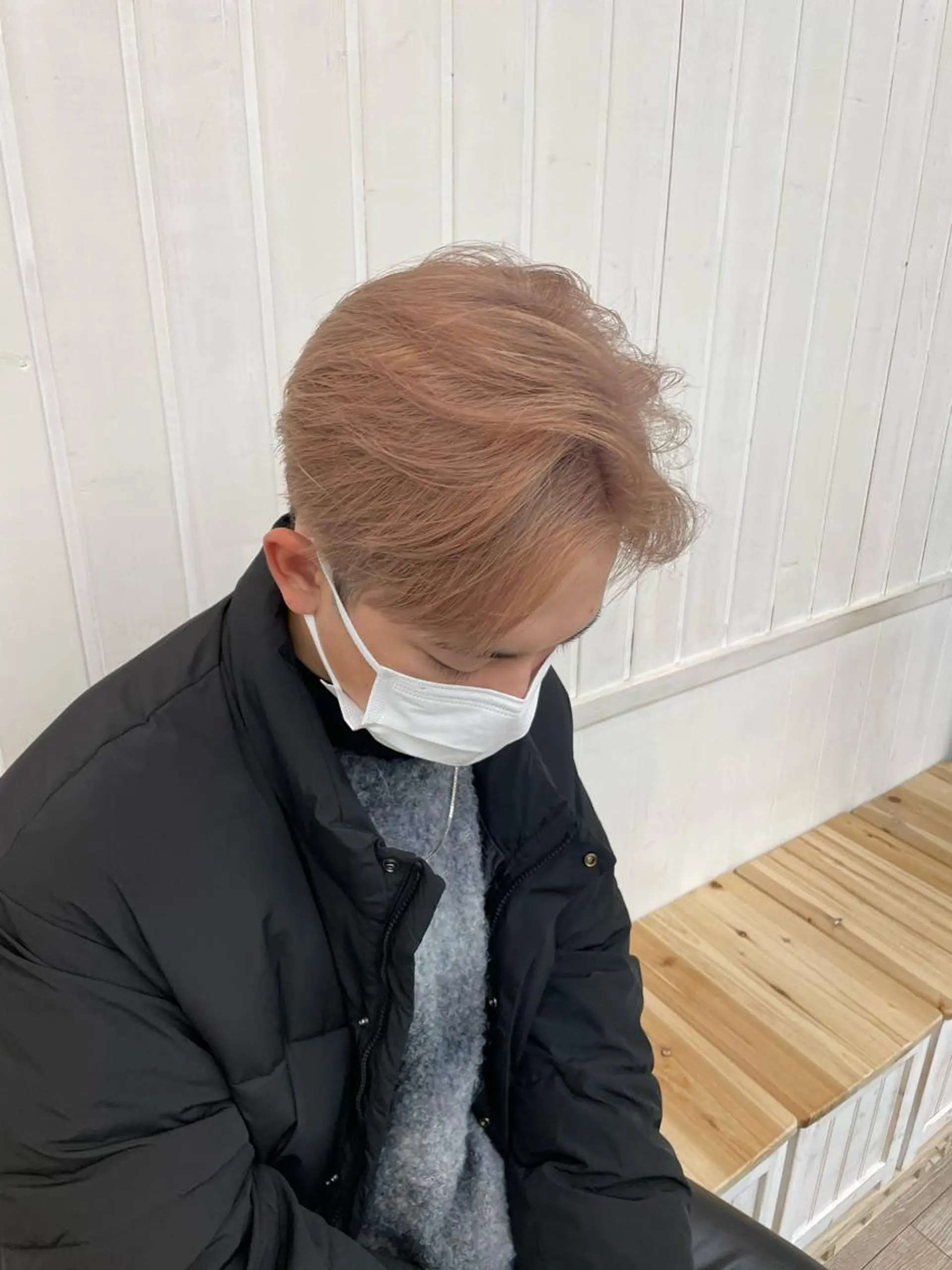 ショート カラー メンズ カット ヘアカラー HIKARU副店長/ ✨️髪質改善のヘアスタイル