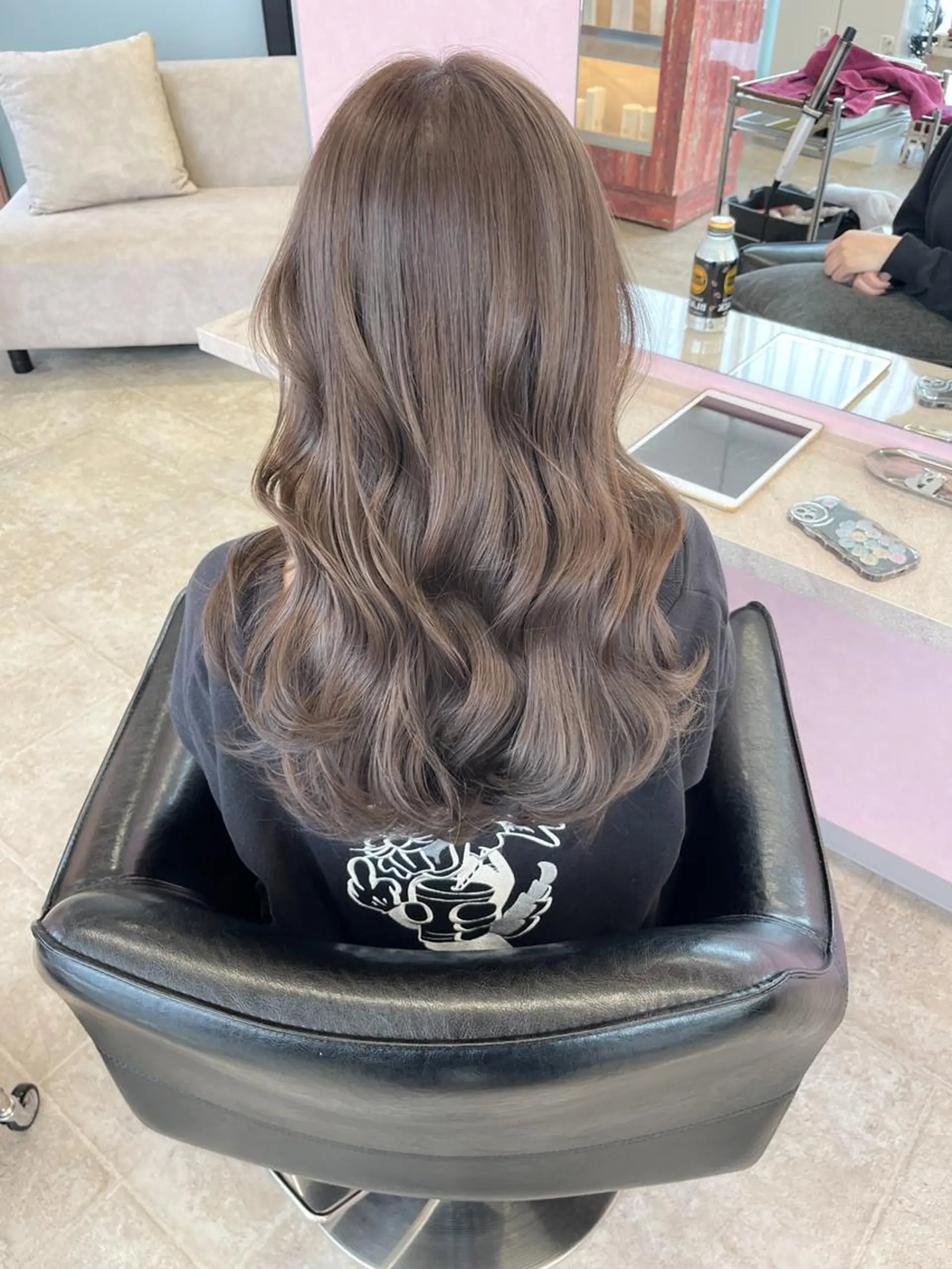 セミロング カット ヘアカラー トリートメント MATTY azusaのヘアスタイル