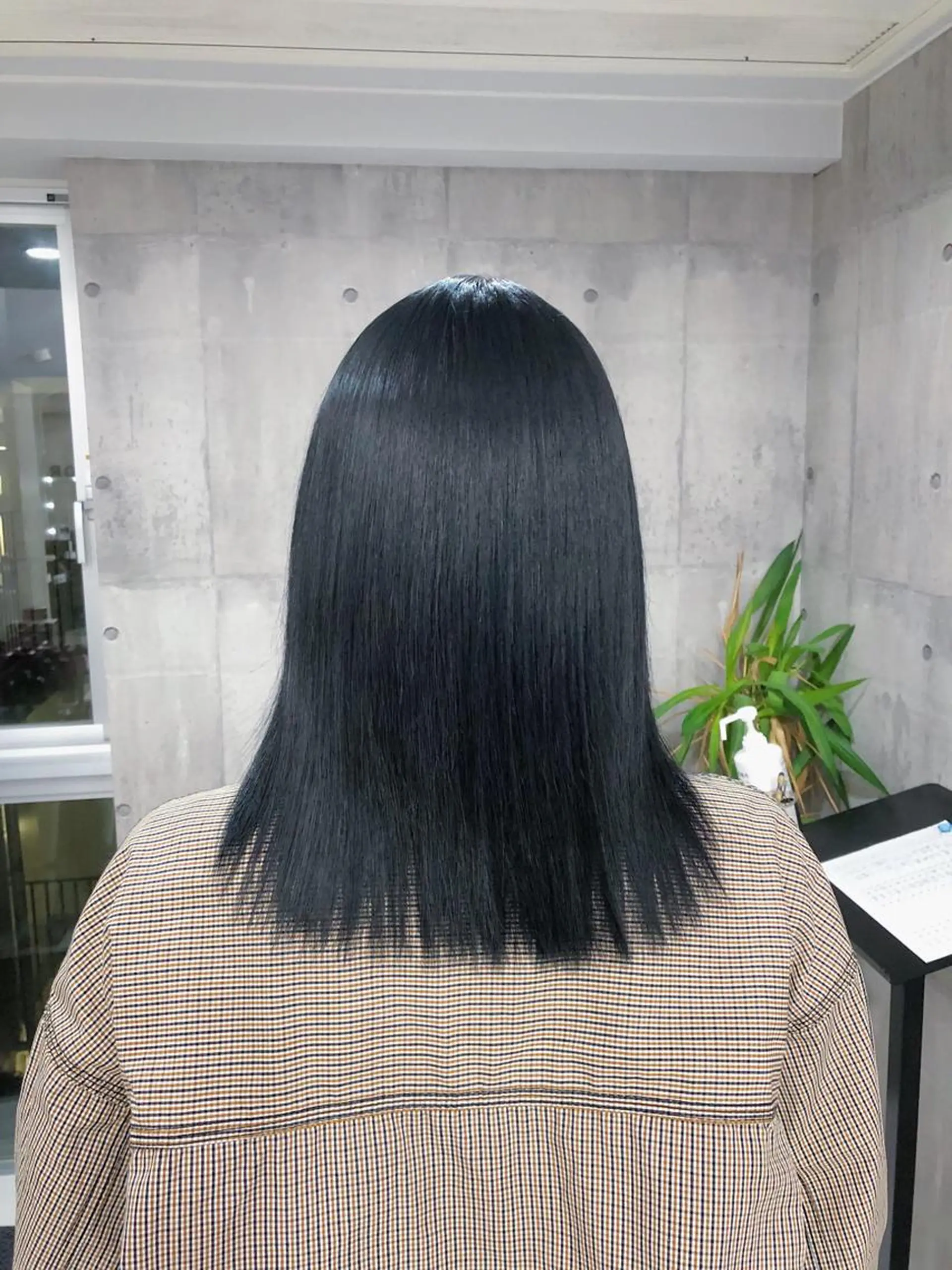 セミロング カラー セミロングパーマ アッシュ アッシュグレー アッシュグレージュ バレイヤージュ メンズ/似合わせ/骨 格矯正/真人のヘアスタイル