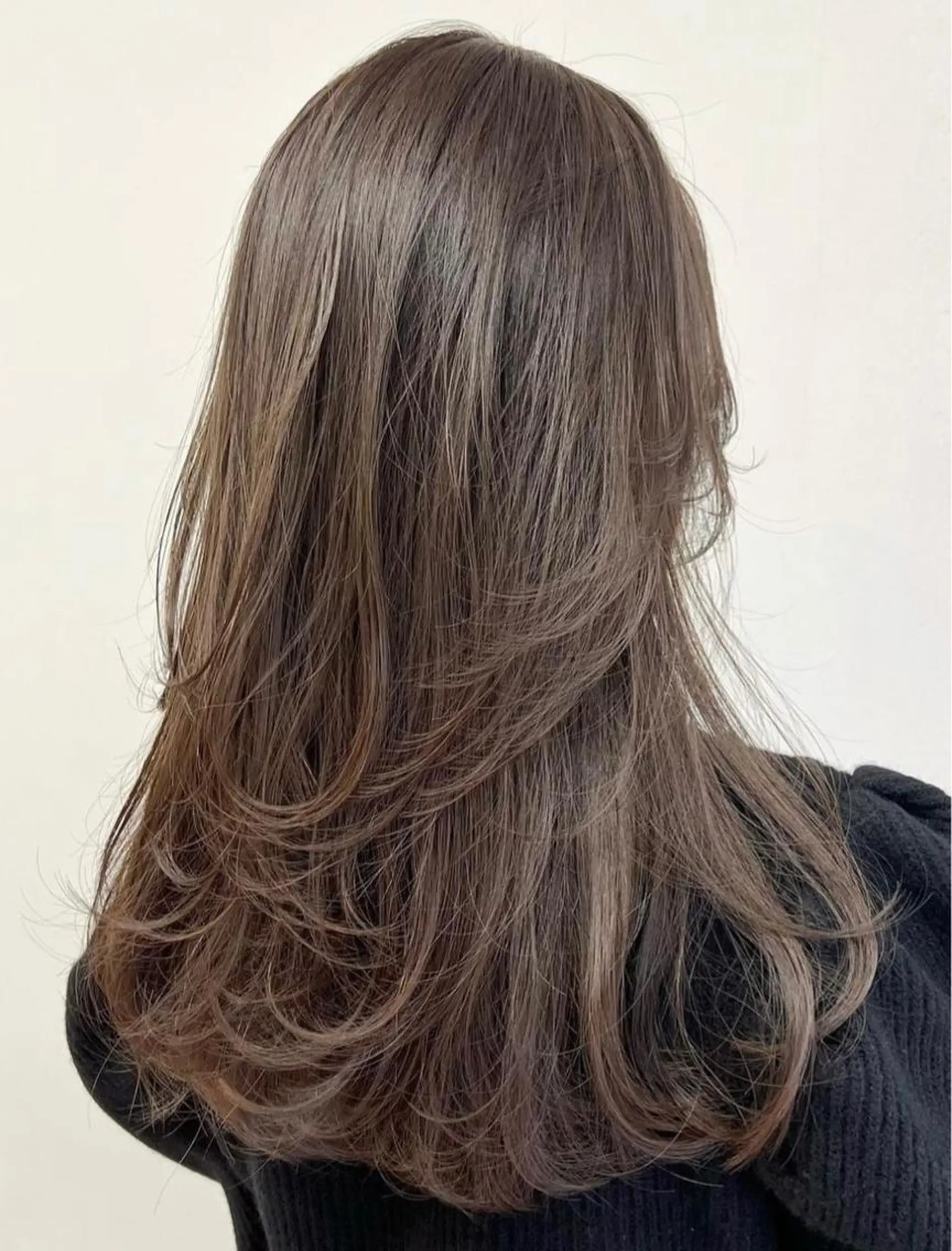 ロング レイヤーカット 岡部 ひな/銀座のヘアスタイル