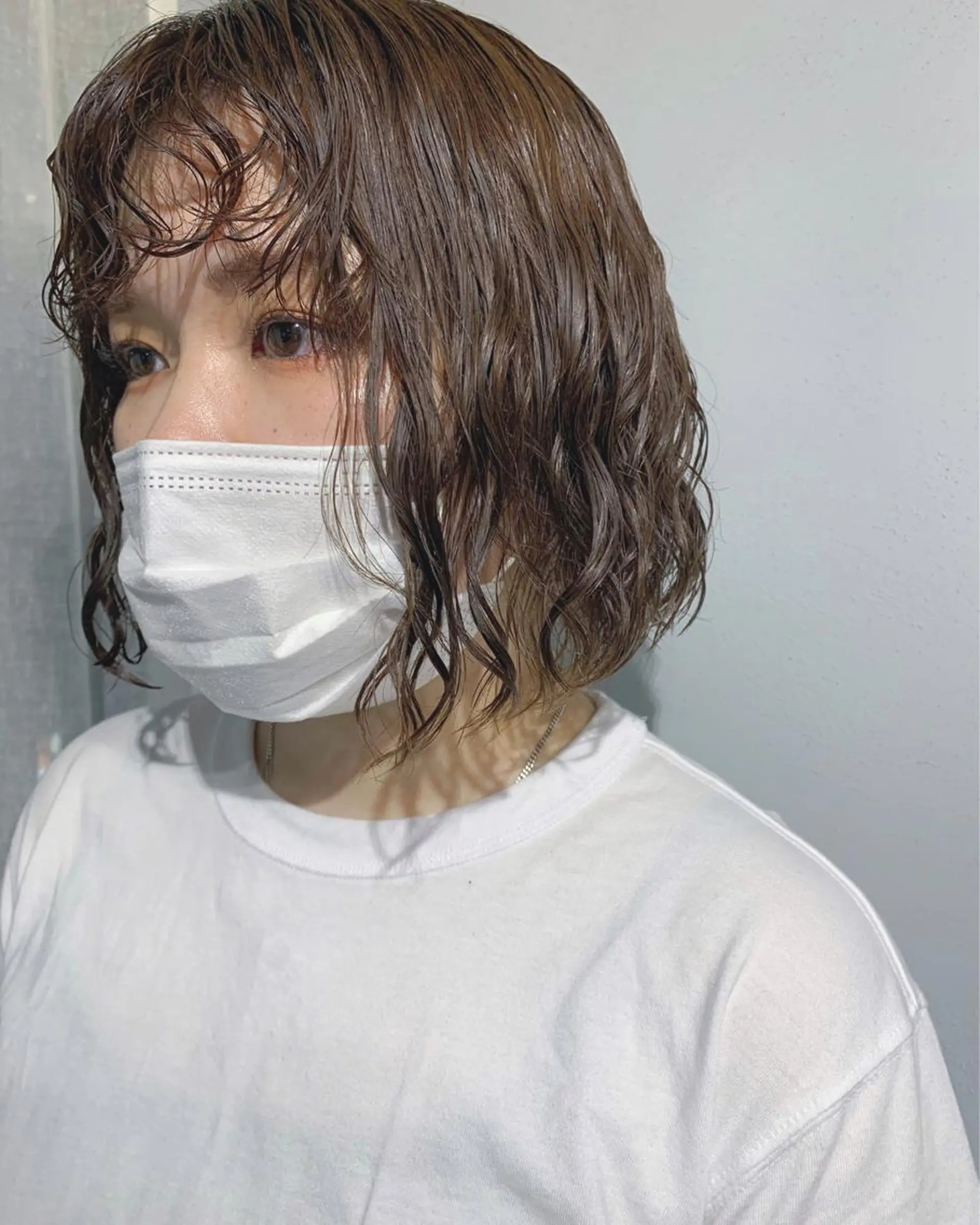 パーマ ボブパーマコテ巻き風 パーマNo1深江秀平のヘアスタイル