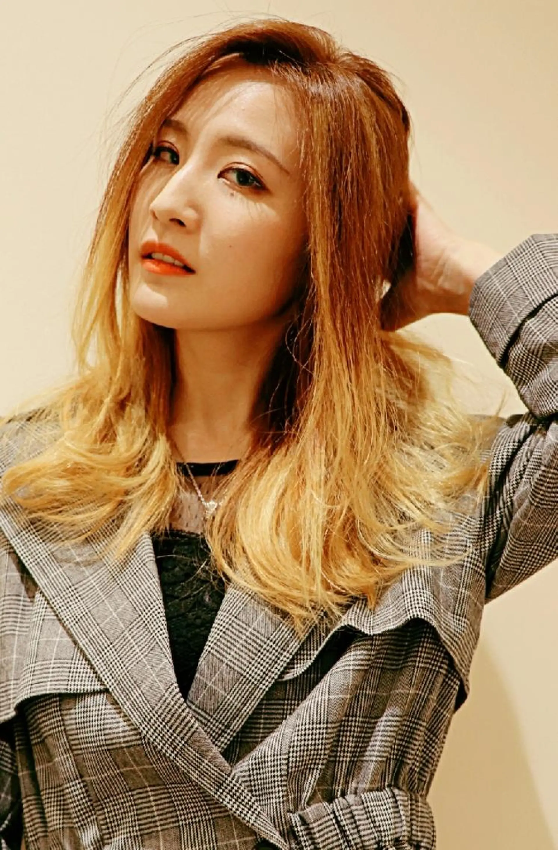 カラー ロング ヘアカラー トリートメント 徳永 博志のヘアスタイル