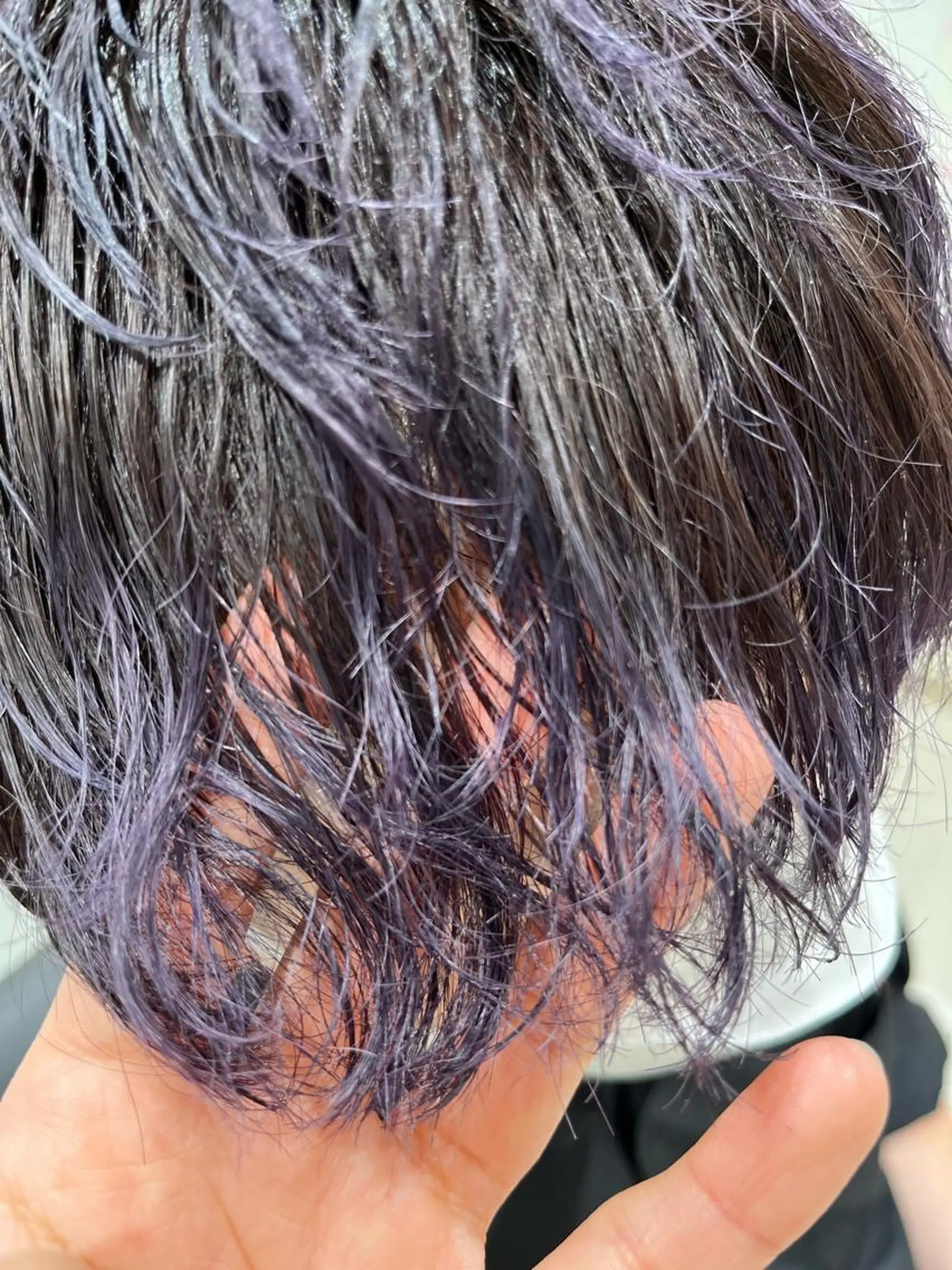 カラー メンズ メンズブリーチ ブリーチ イルミナカラー カット ヘアカラー トリートメント 【メンズ縮毛矯正/ Ryokaのヘアスタイル