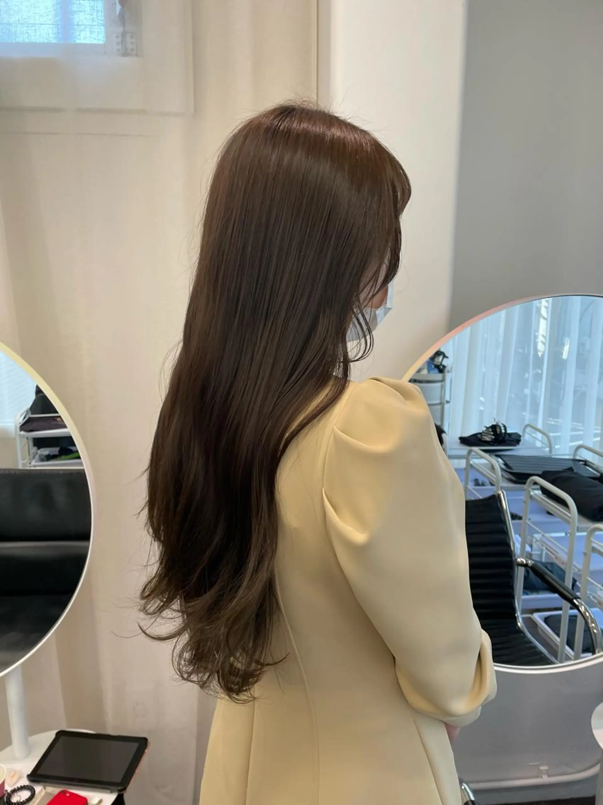 ロング カラー カット ヘアカラー トリートメント レイヤーカット🎀 kanaのヘアスタイル