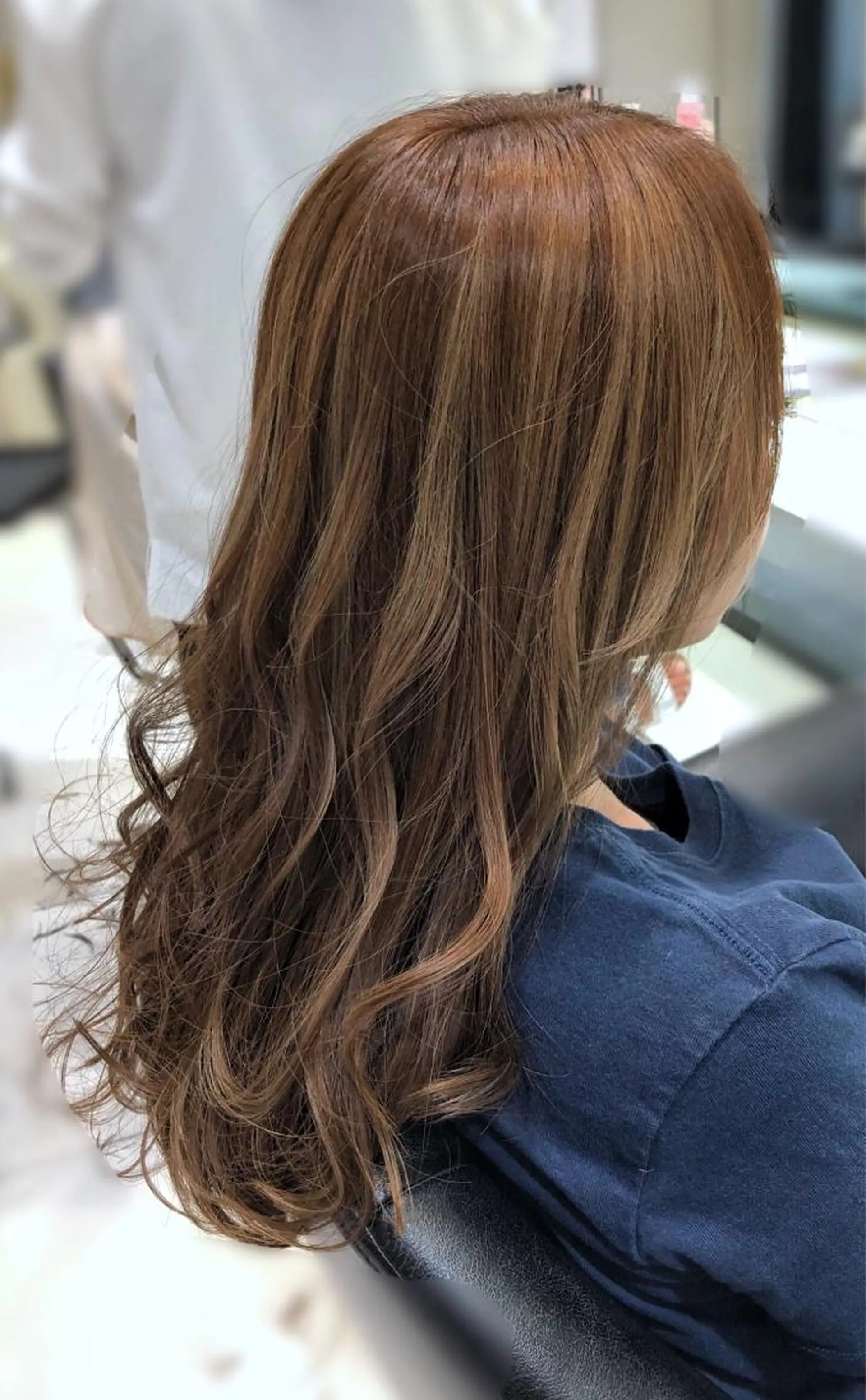 ロング カラー ベージュカラー グラデーションカラー ハイライトカラー イルミナカラー ハイライト ✨髪質改善✨ 田西　基彦のヘアスタイル