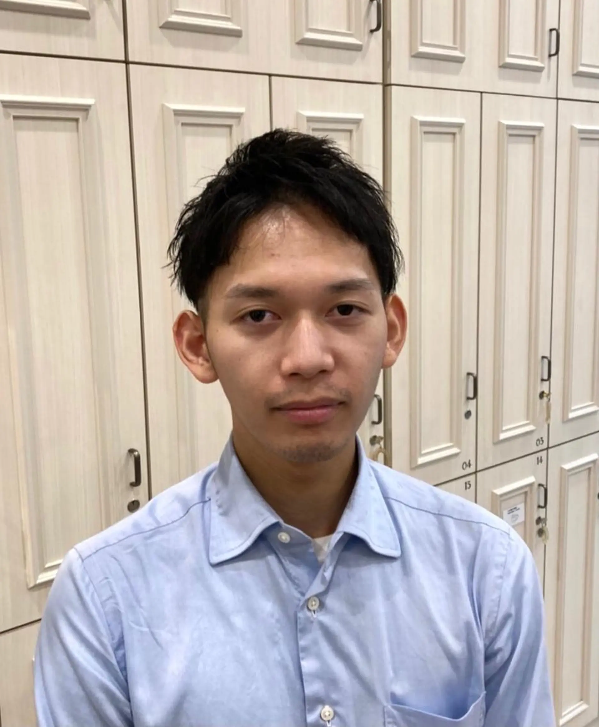 メンズ 大阪ウルフカット 🐺デザインカラーのヘアスタイル