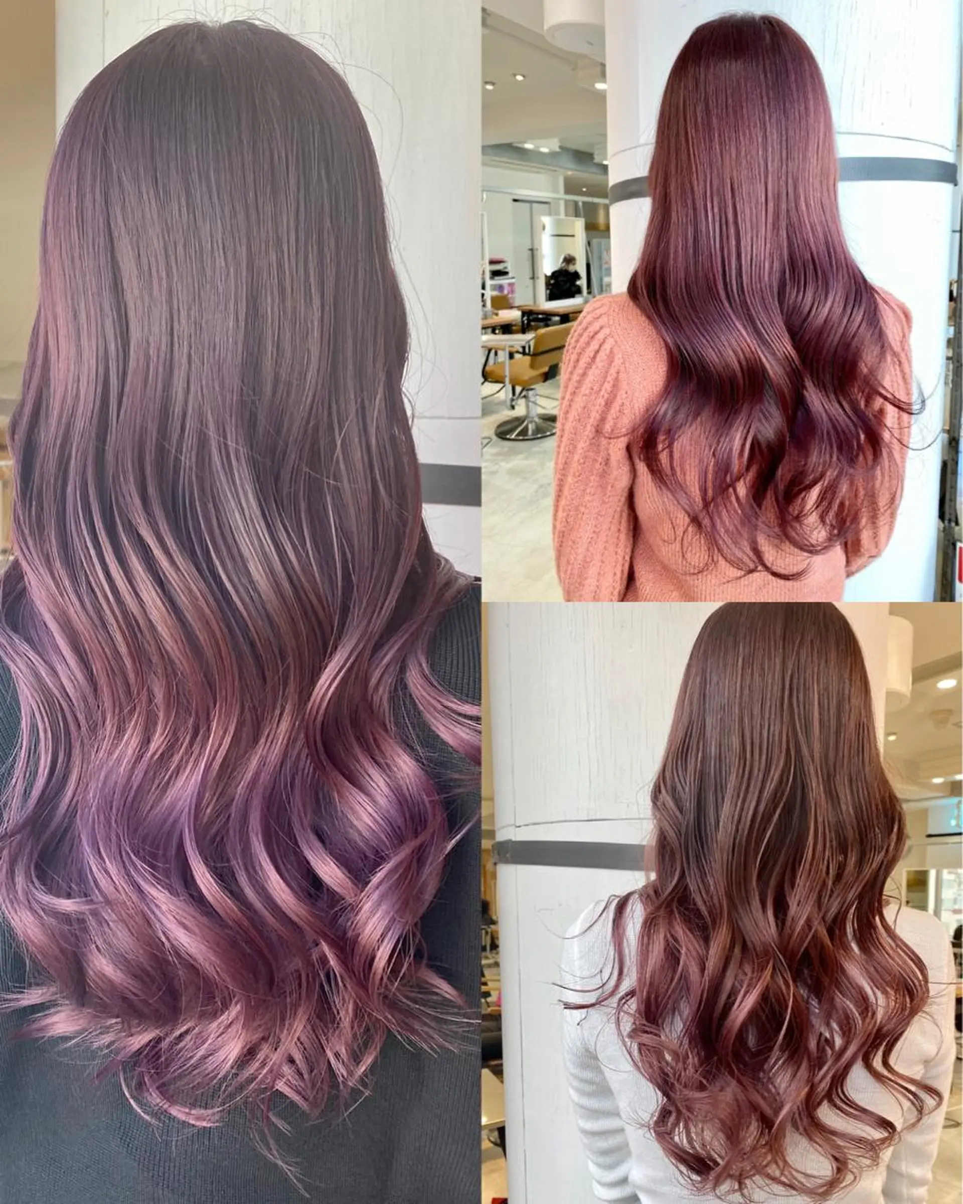 ロング カラー ブリーチ welring hair salonのヘアスタイル