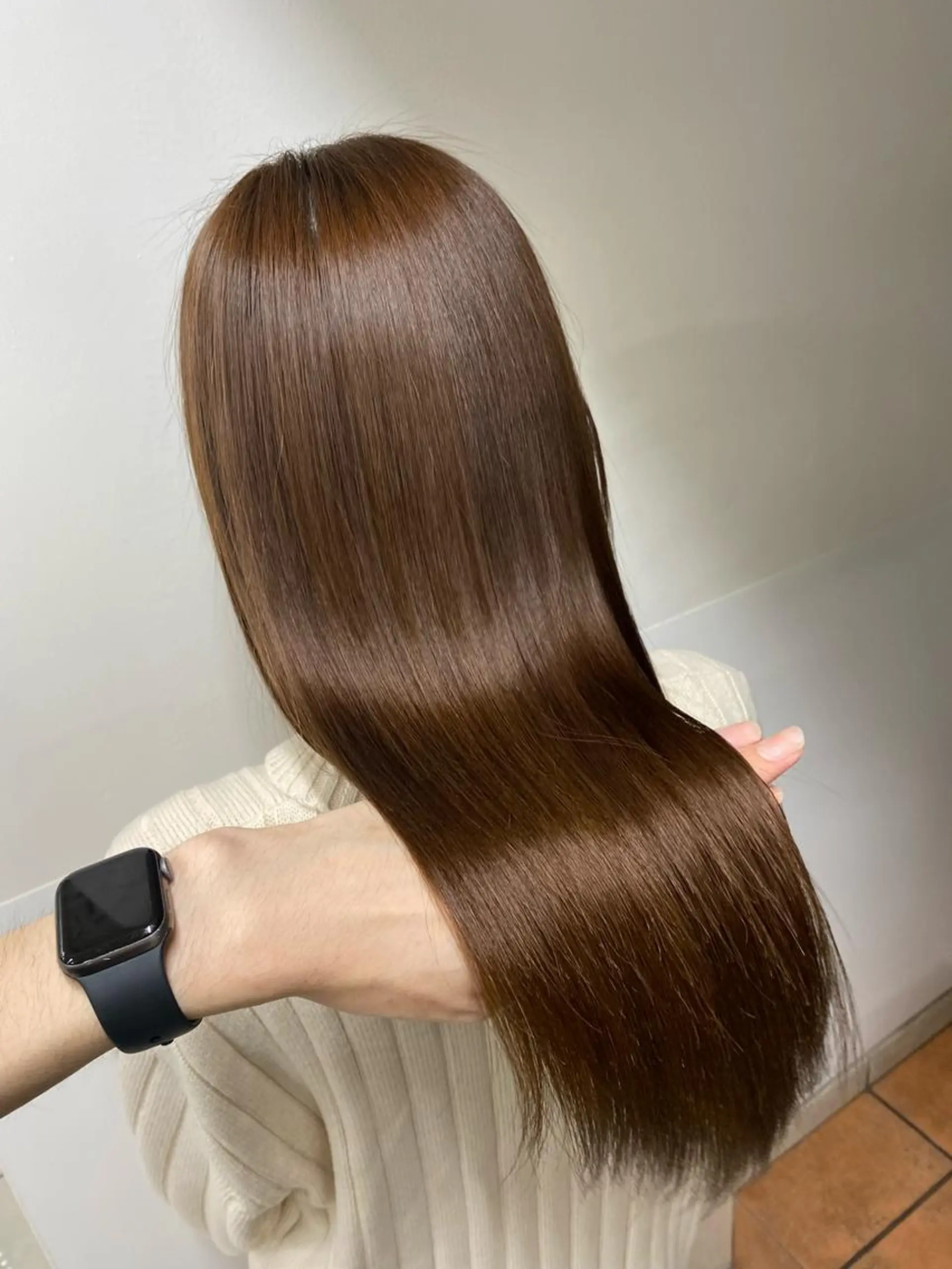 セミロング メンズ特化 刈り上げない/金井のヘアスタイル