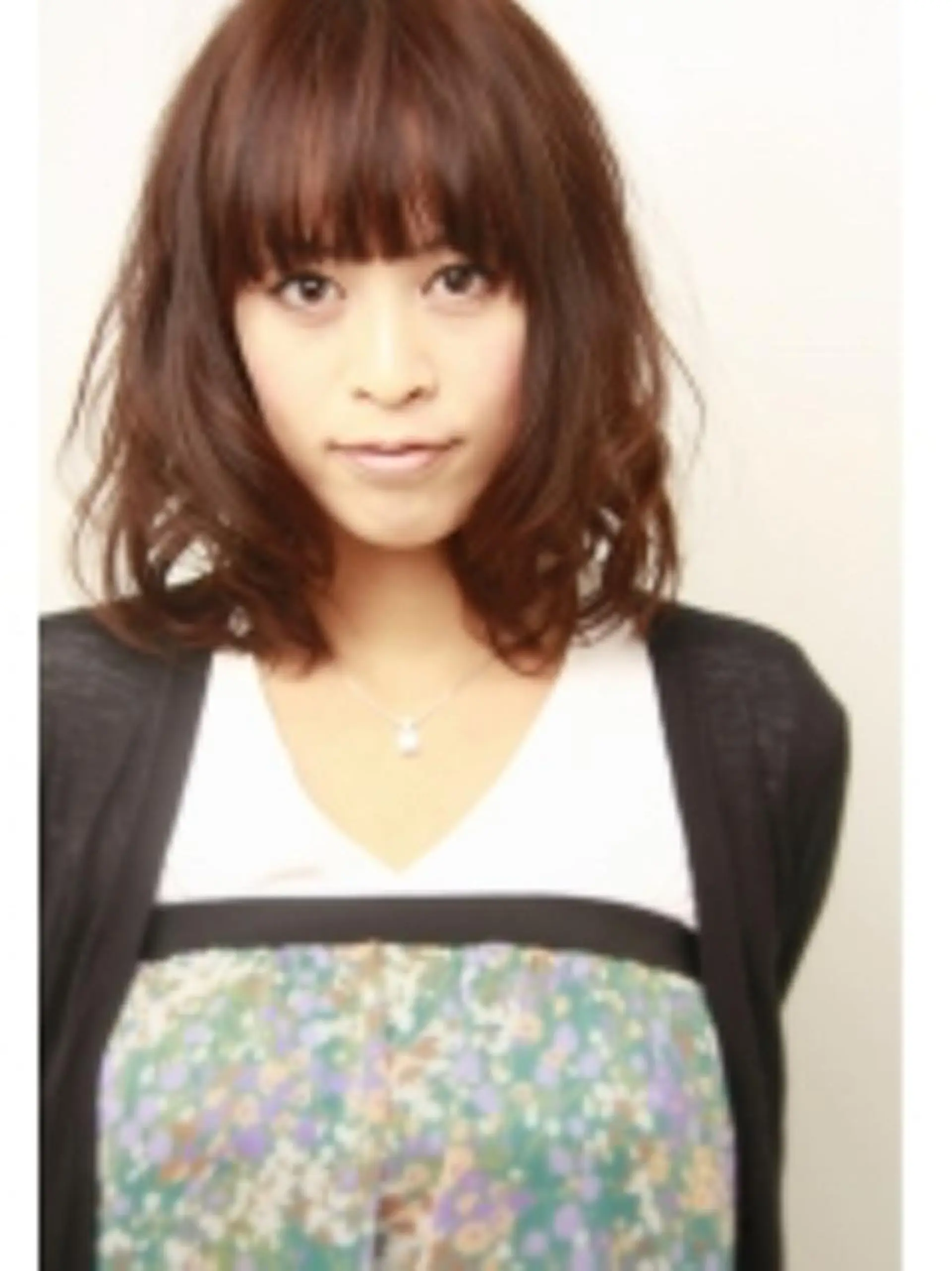 ミディアム ヘアカラー トリートメント tama所属・三木市ヘアーサロン tamaのヘアスタイル