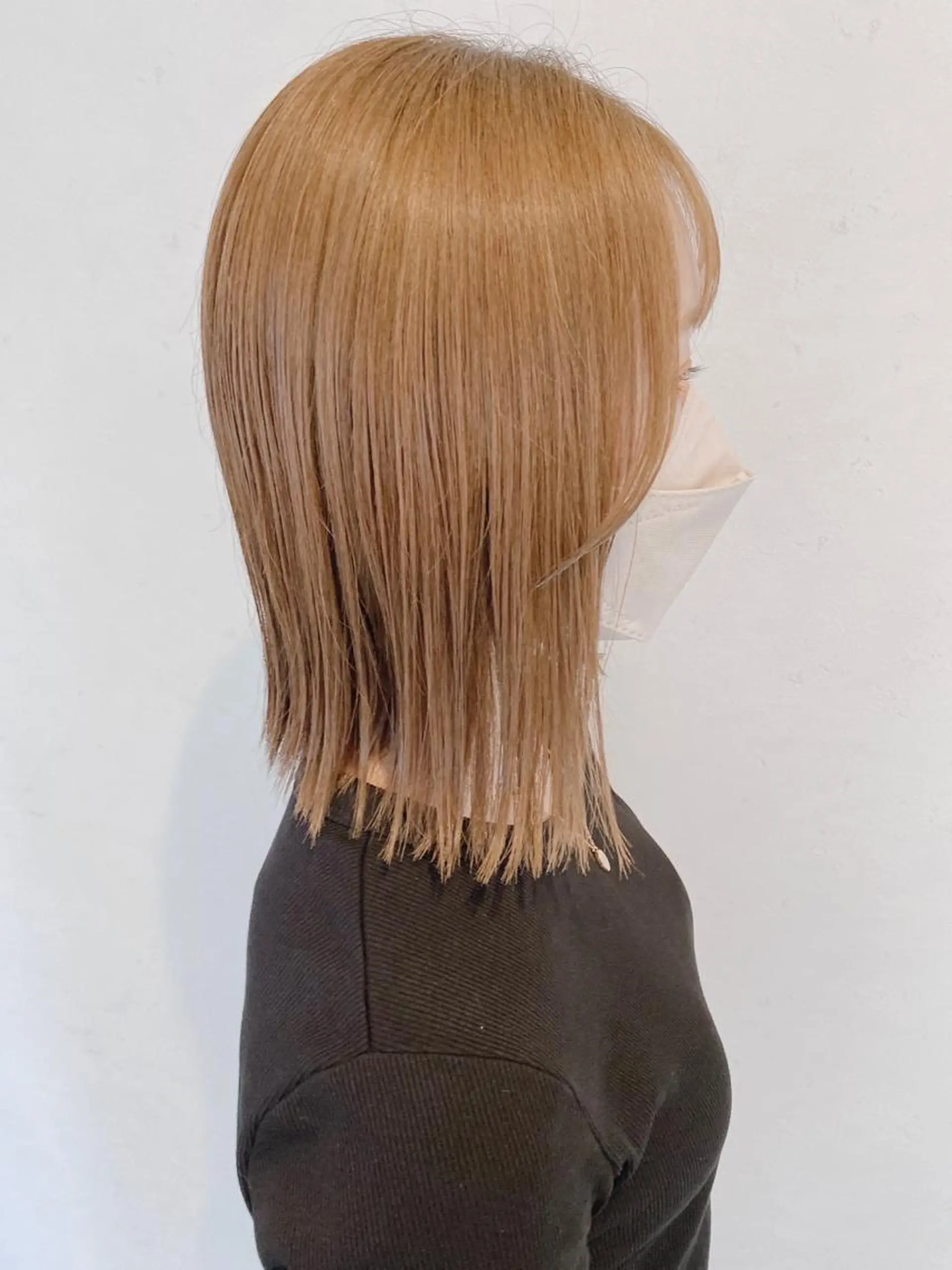 ミディアム カラー 伊藤 さやかのヘアスタイル