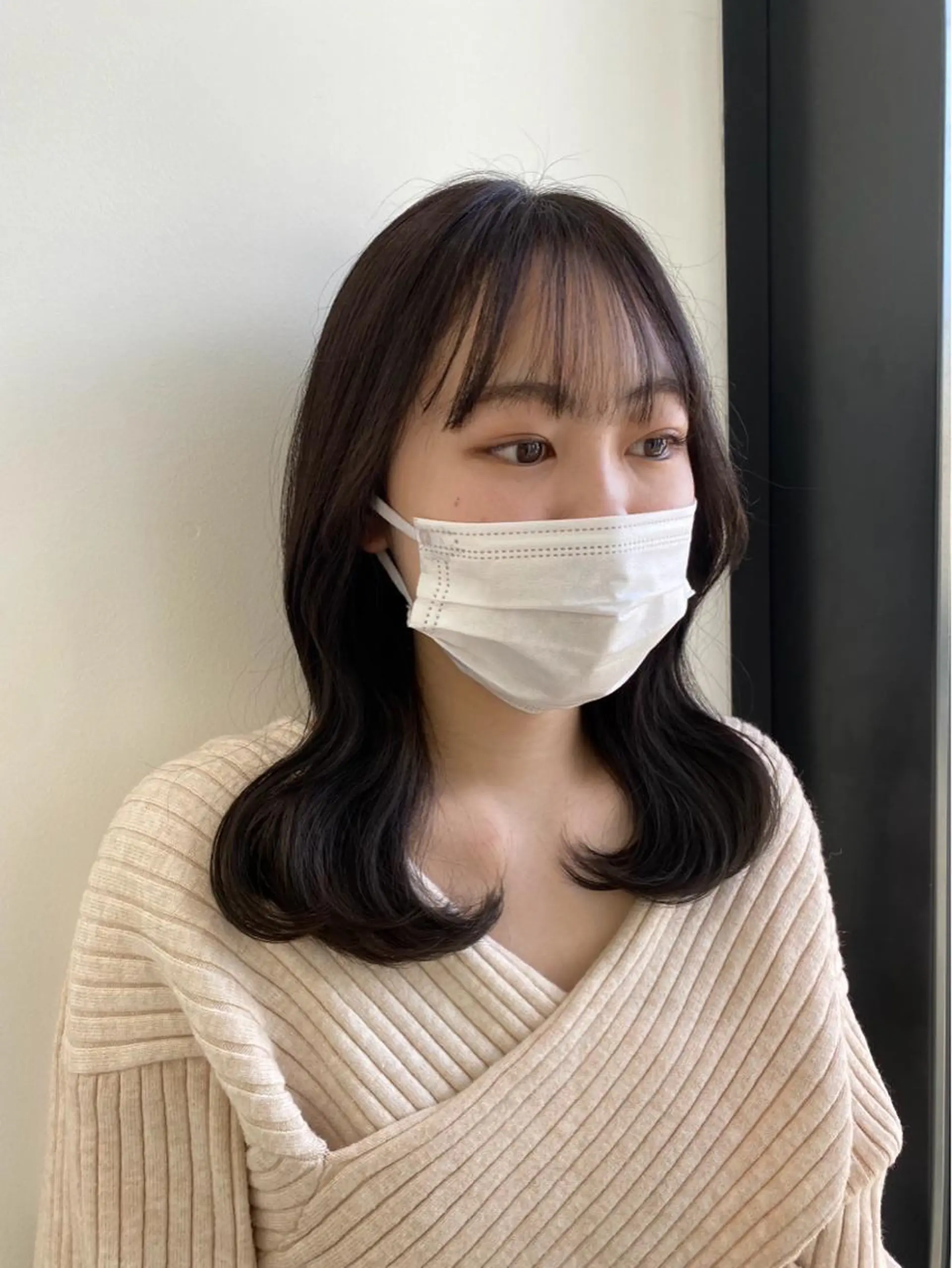 ミディアム カラー キッズ ヒラノホナミ 🫧透ける艶髪🫧のヘアスタイル