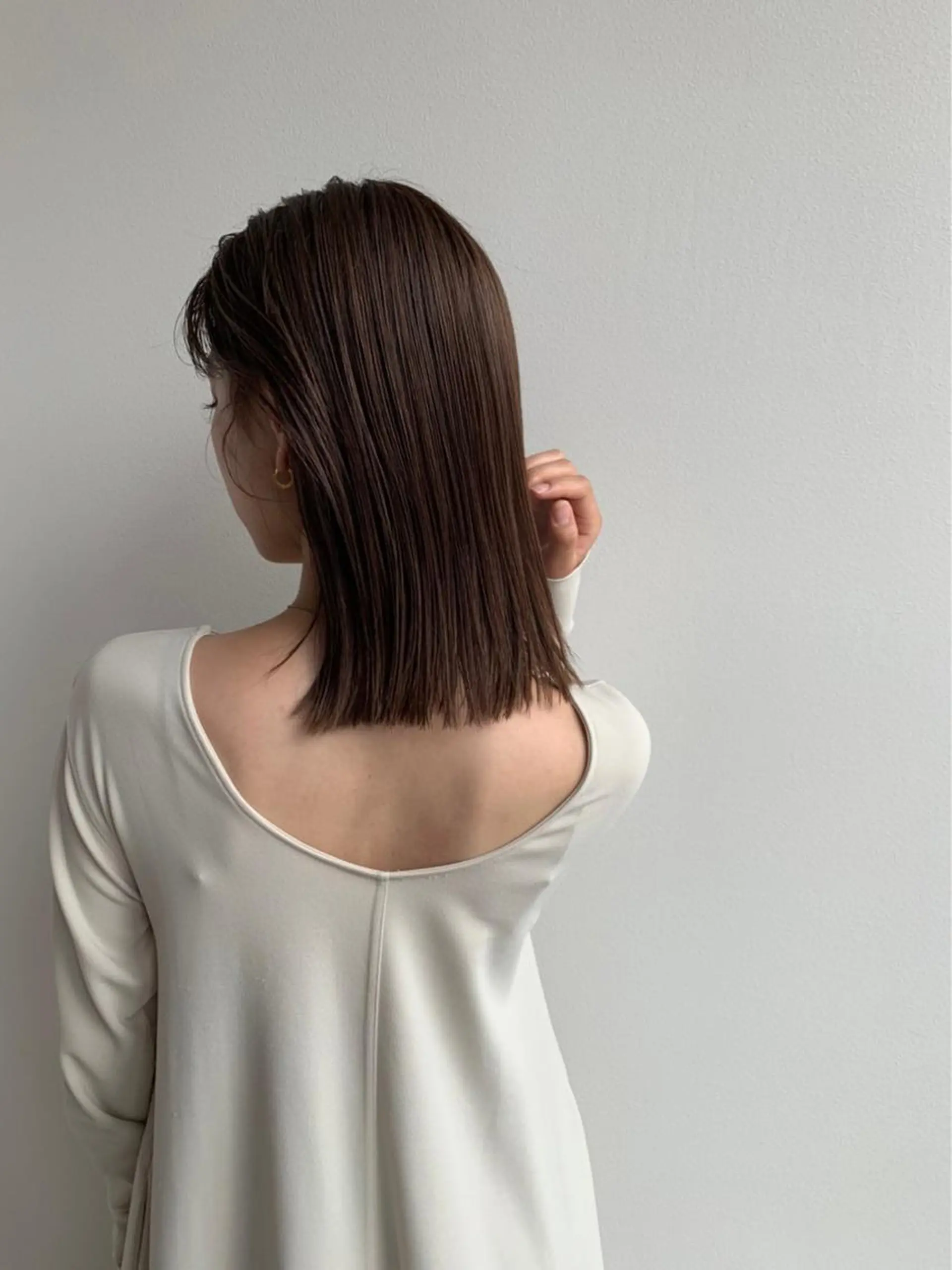 ミディアム パーマ 縮毛矯正 メンズ特化⚜️ 藤原あずさのヘアスタイル