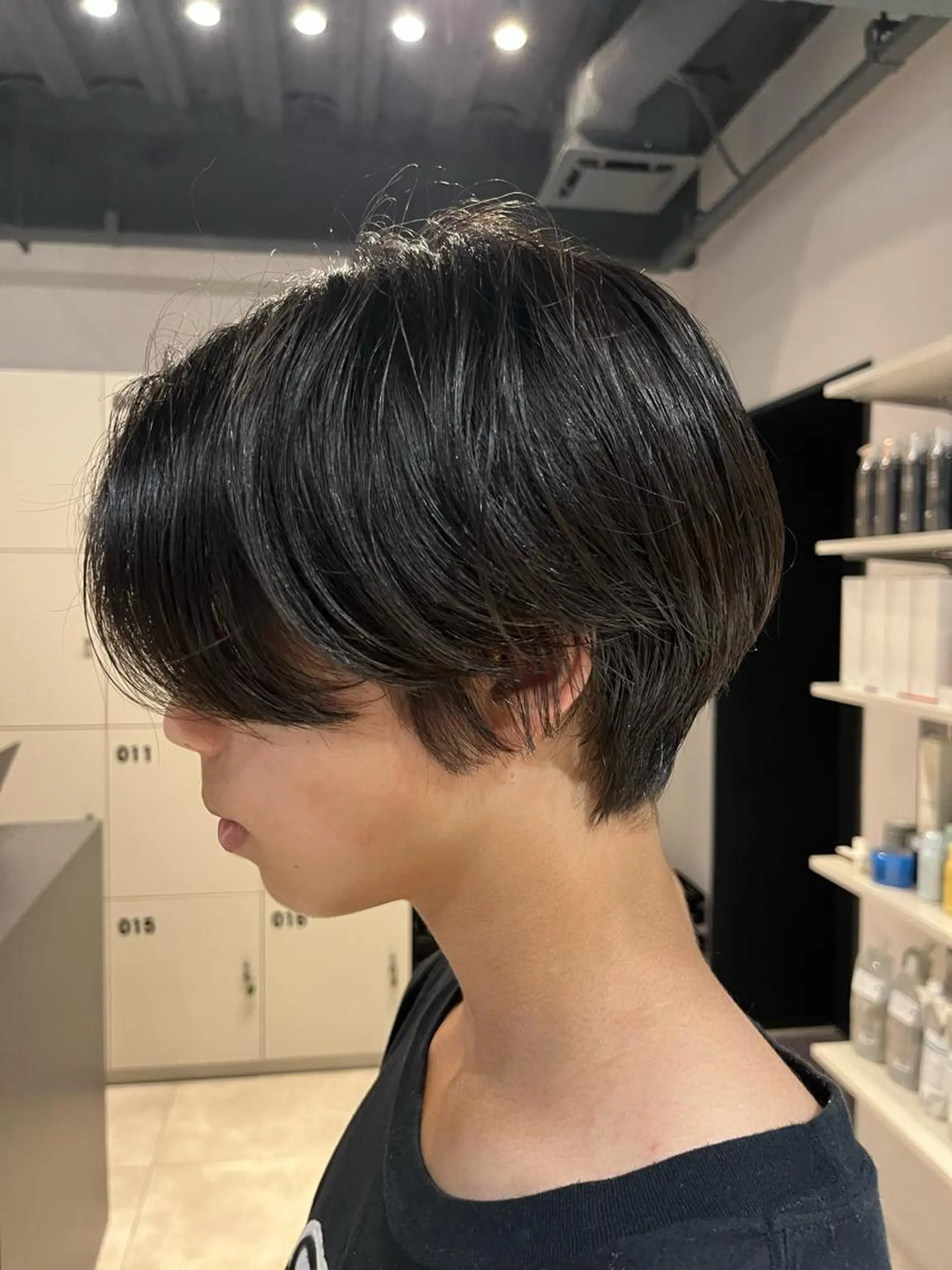 ショート メンズ うる艶カラー/恵比寿 ベージュ/丸山陽平のヘアスタイル