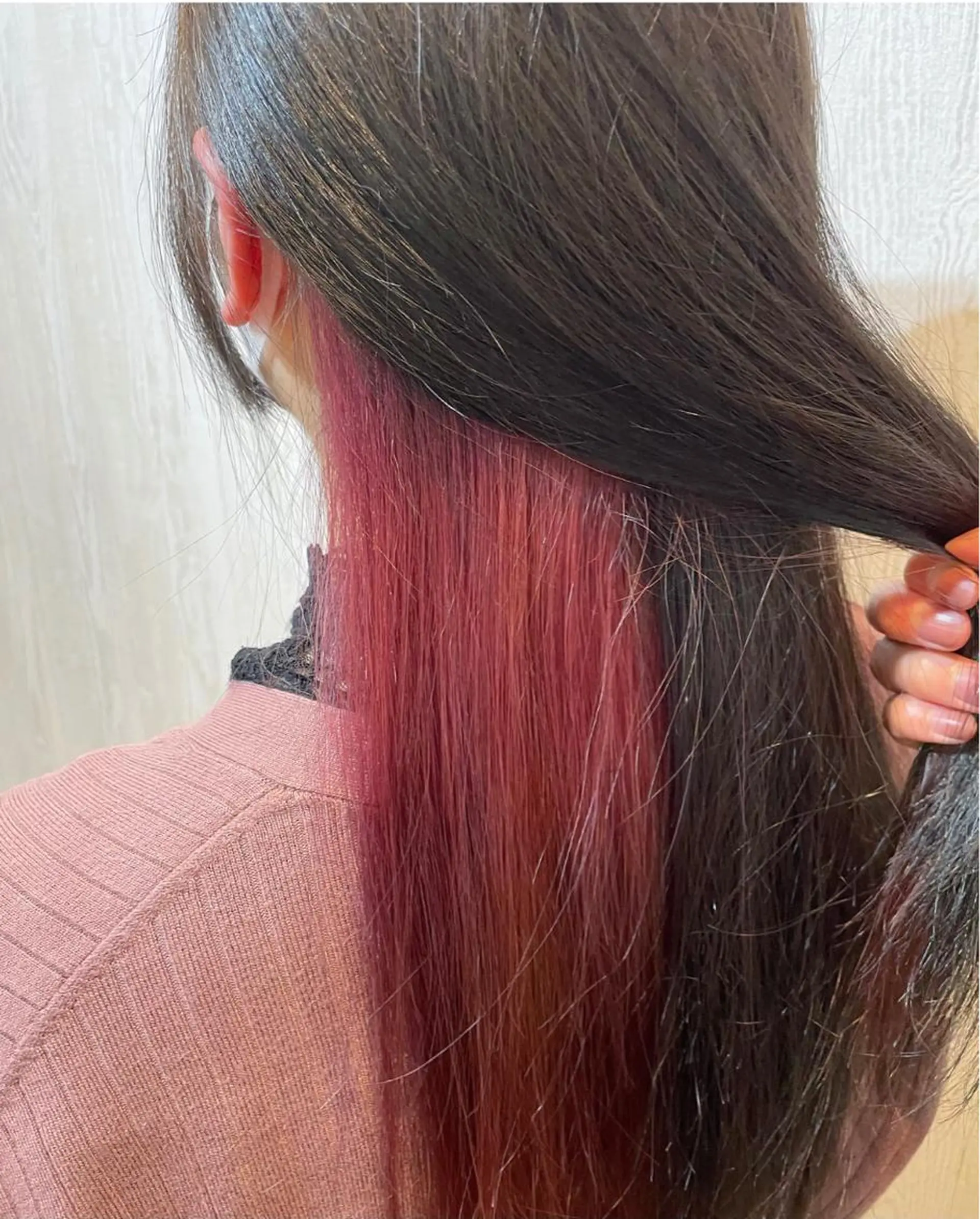 ミディアム カラー ヘアアレンジ HUENEST アカデミーサロンのヘアスタイル