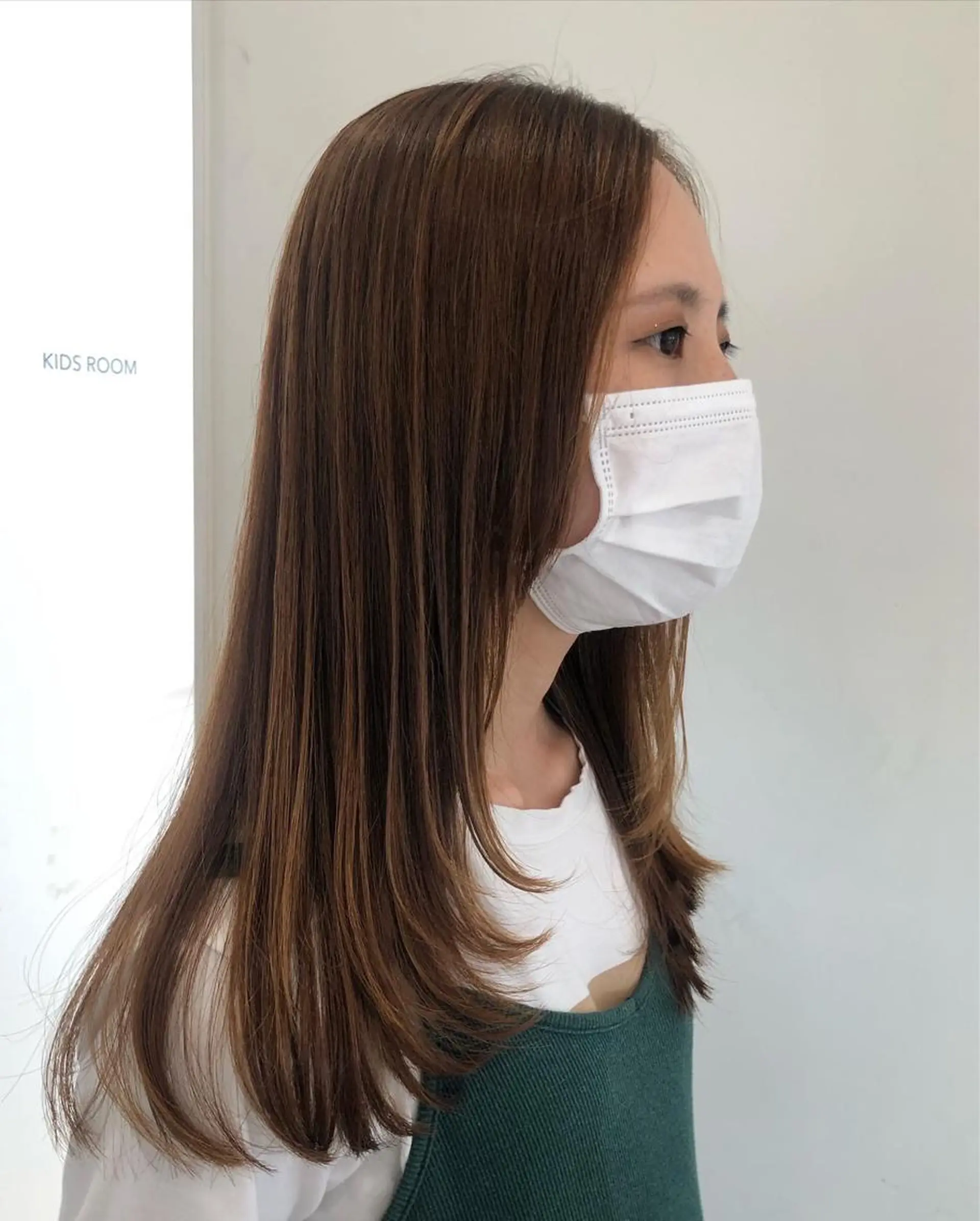 ロング 松原 愛莉のヘアスタイル