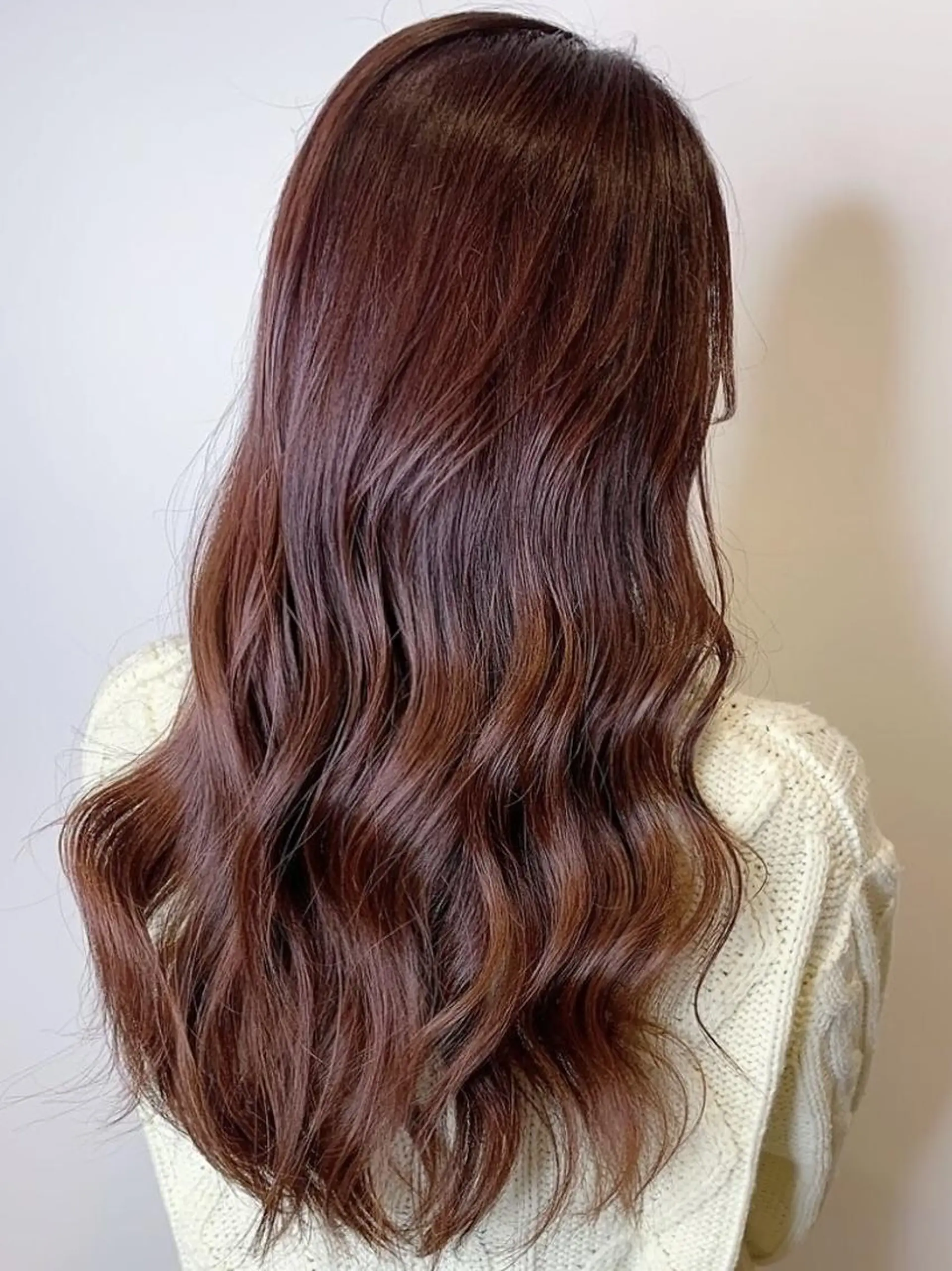 ロング カット ヘアカラー トリートメント momoca/松本/ 暖色カラー/ボブのヘアスタイル