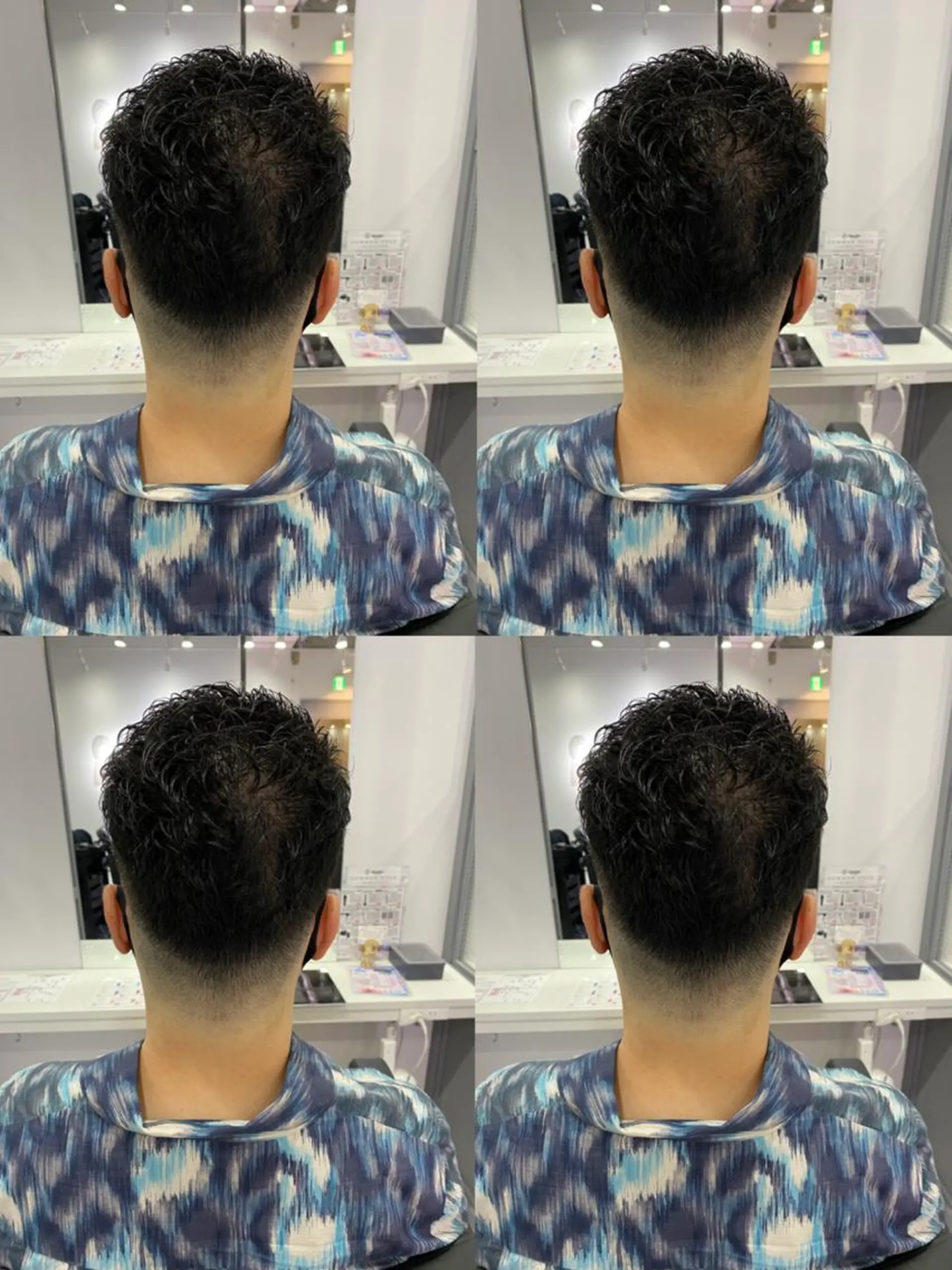 ショート カラー パーマ ヘアアレンジ メンズ カット 🔥メンズ特化渡辺 🔥ブリーチカラーのヘアスタイル