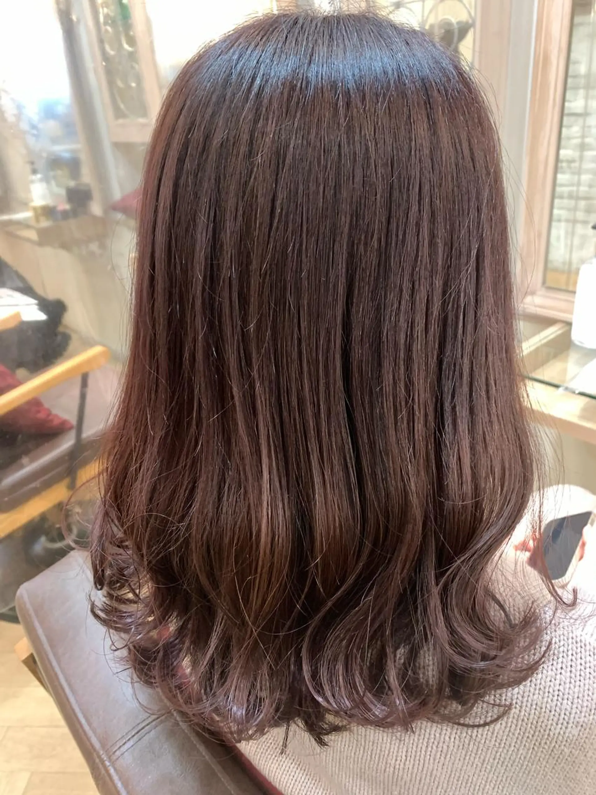 ロング カラー カット ヘアカラー coupe ciseauxのヘアスタイル