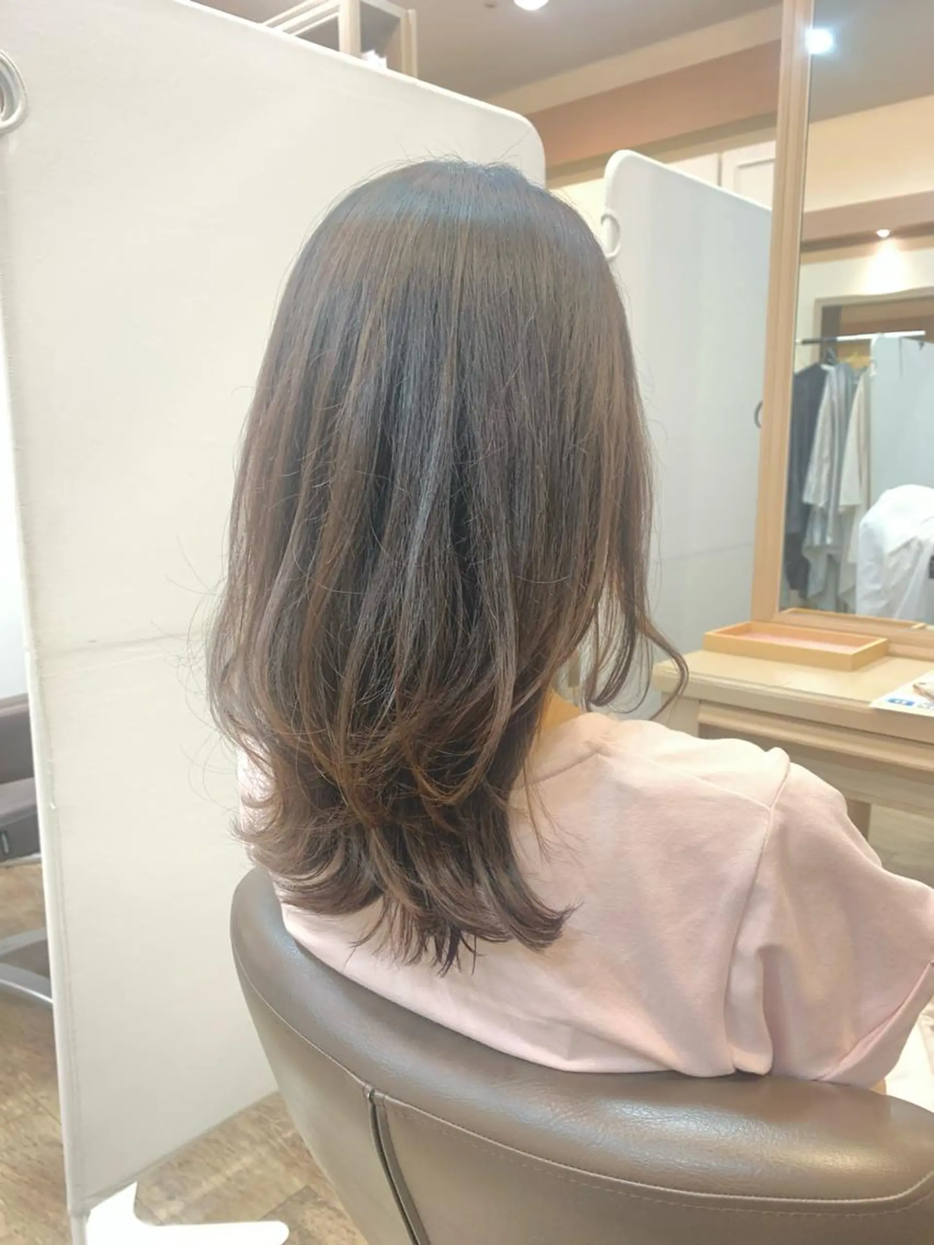 ロング レイヤーカット 福原遼華/小顔ショー ト/髪質改善のヘアスタイル