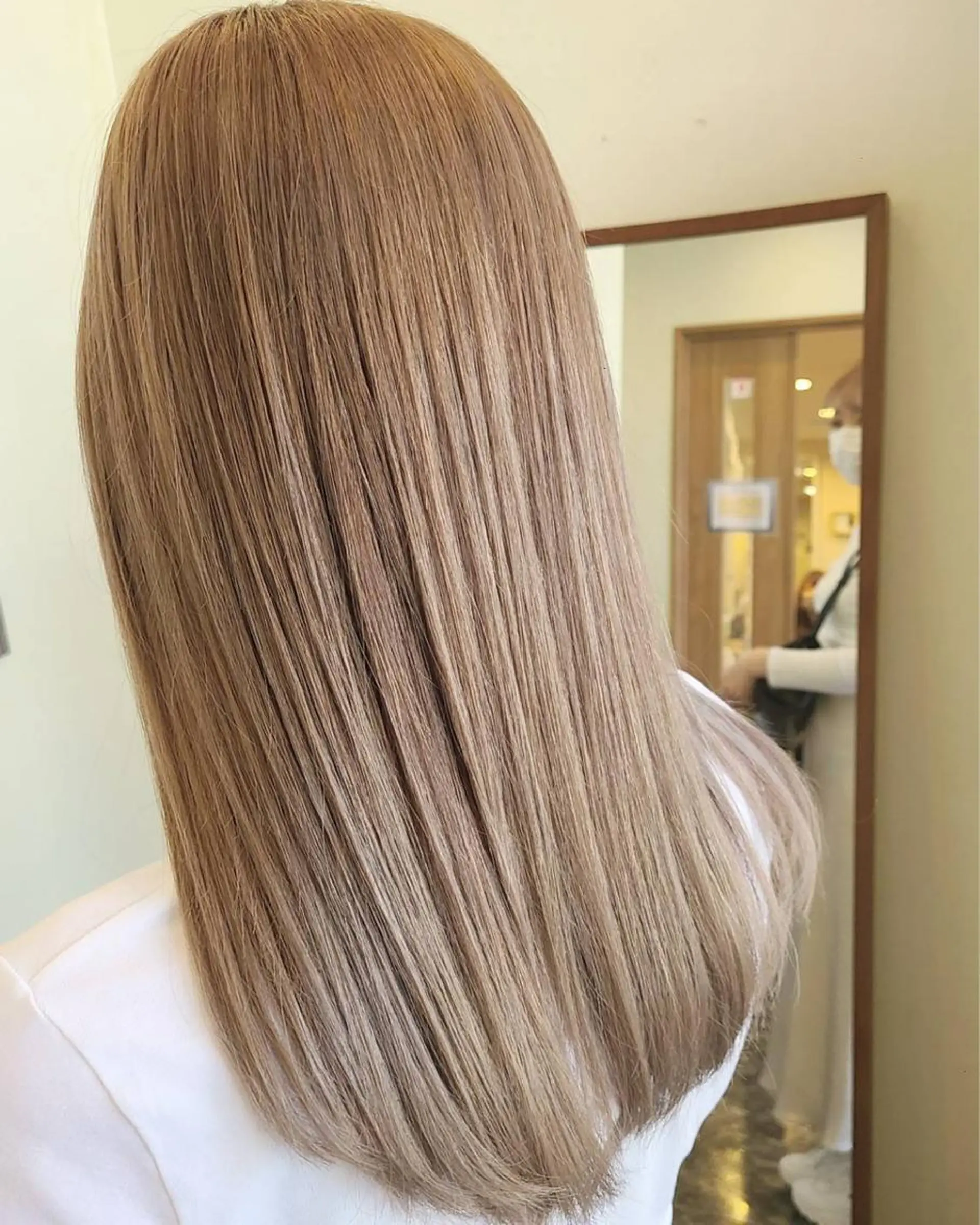 ロング ヘアカラー トリートメント ☆髪質改善特化☆ newi梅田　コウキのヘアスタイル