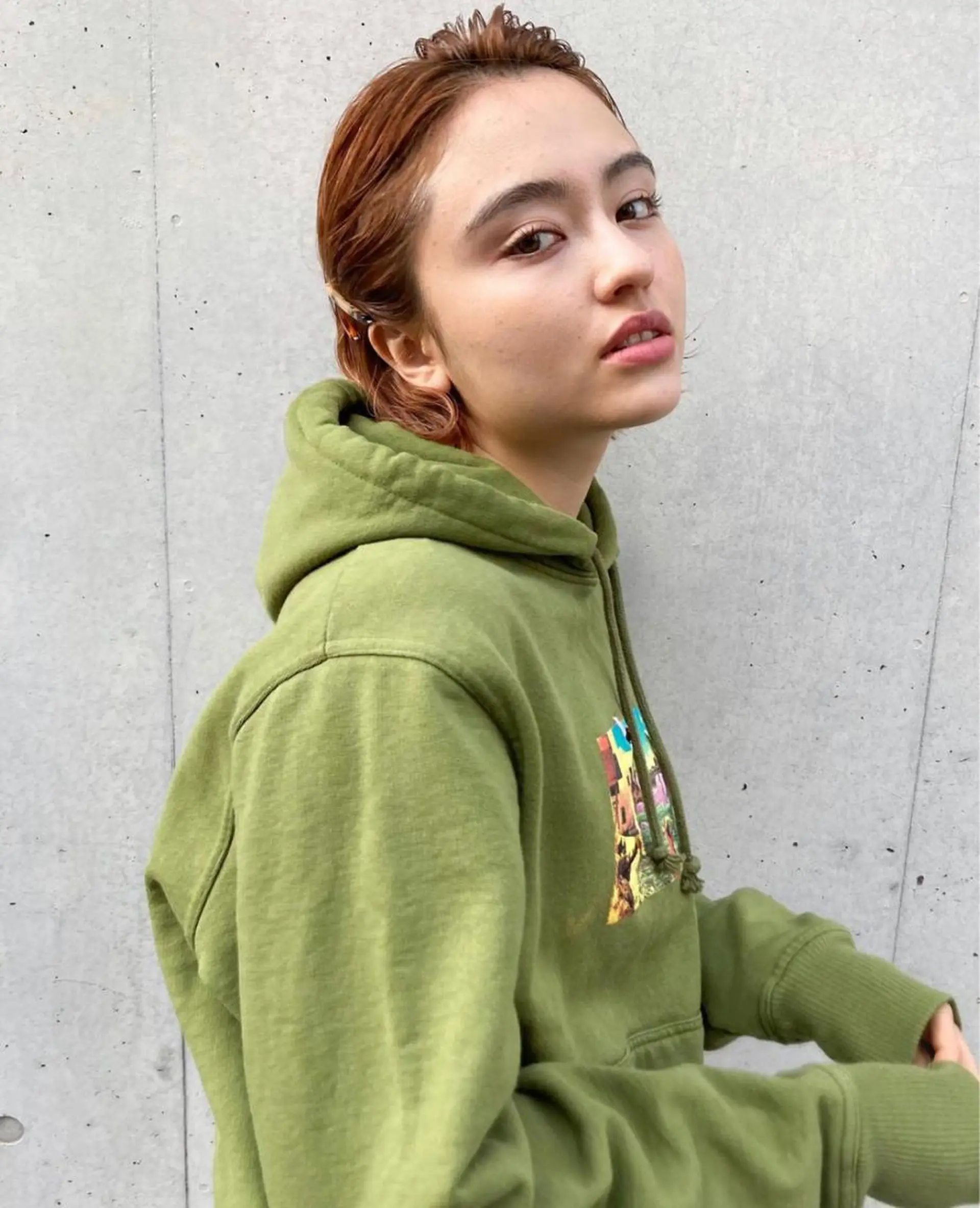 ショート カラー ヘアアレンジ 高橋 愛美のヘアスタイル