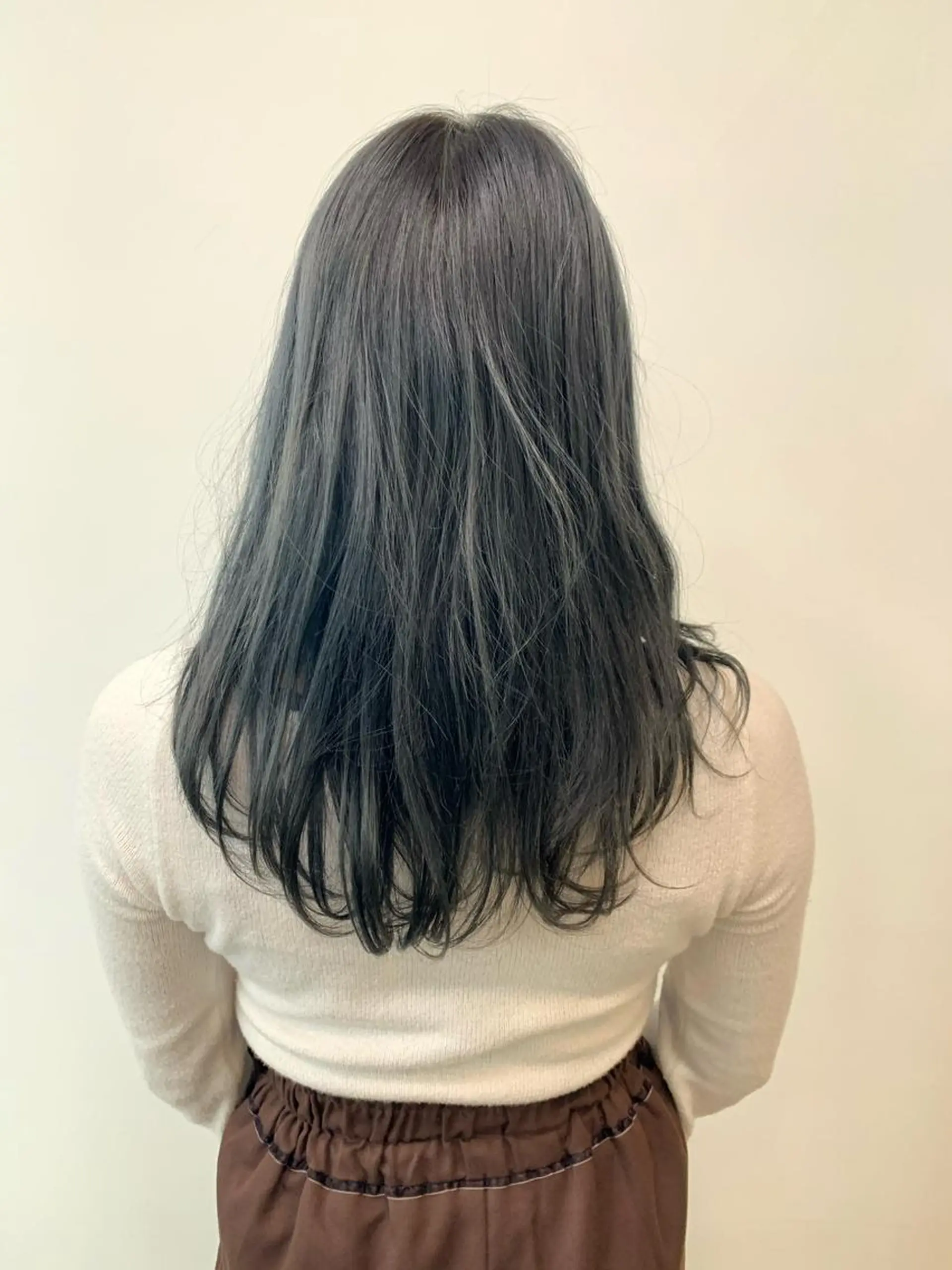 ロング 名竹聖治/透明感 カラー/縮毛矯正のヘアスタイル