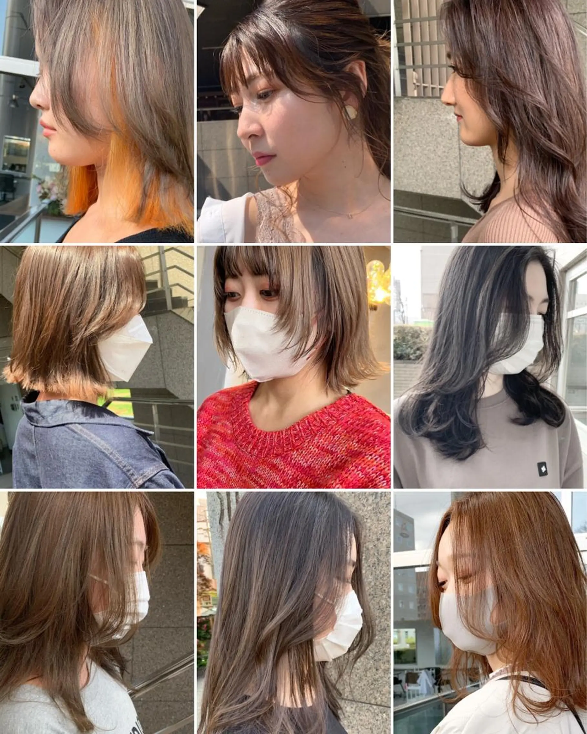 カラー flocci🌙 フロクシのヘアスタイル